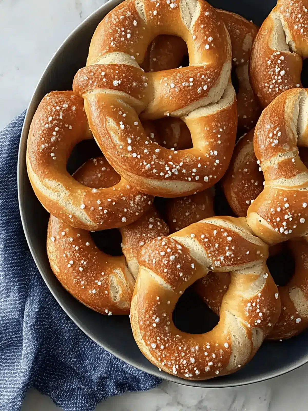 Homemade Soft Pretzels