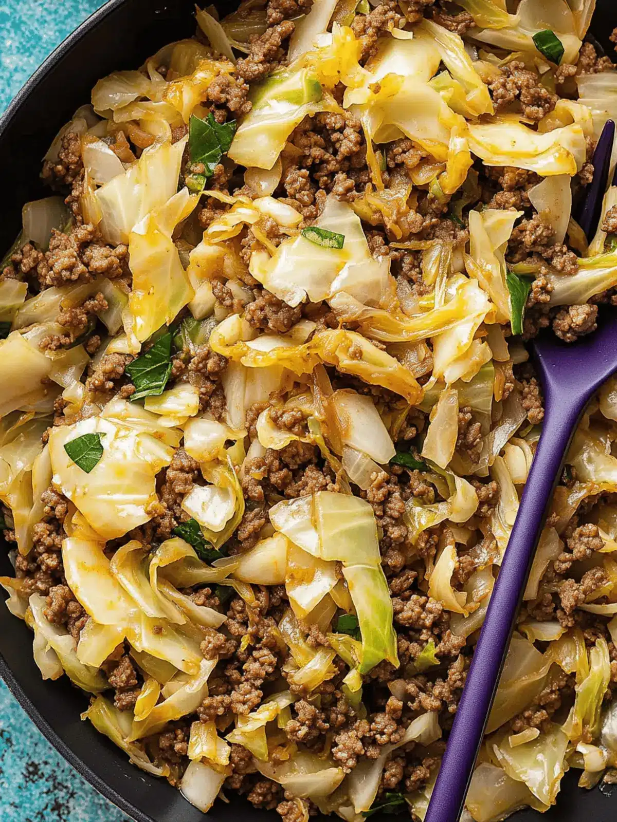 Ground Beef and Cabbage