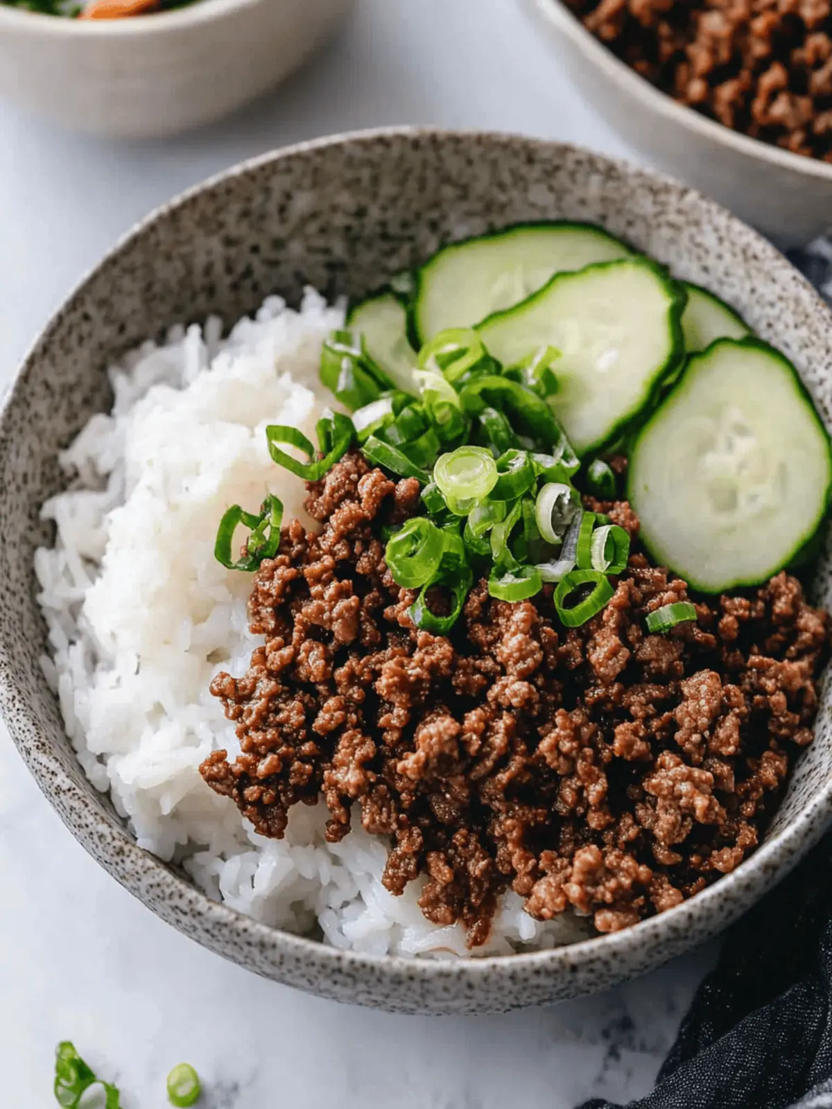 Delicious Korean Ground Beef Bowl Quick & Easy Family Delight 3 Delicious Korean Ground Beef Bowl (Quick & Easy)