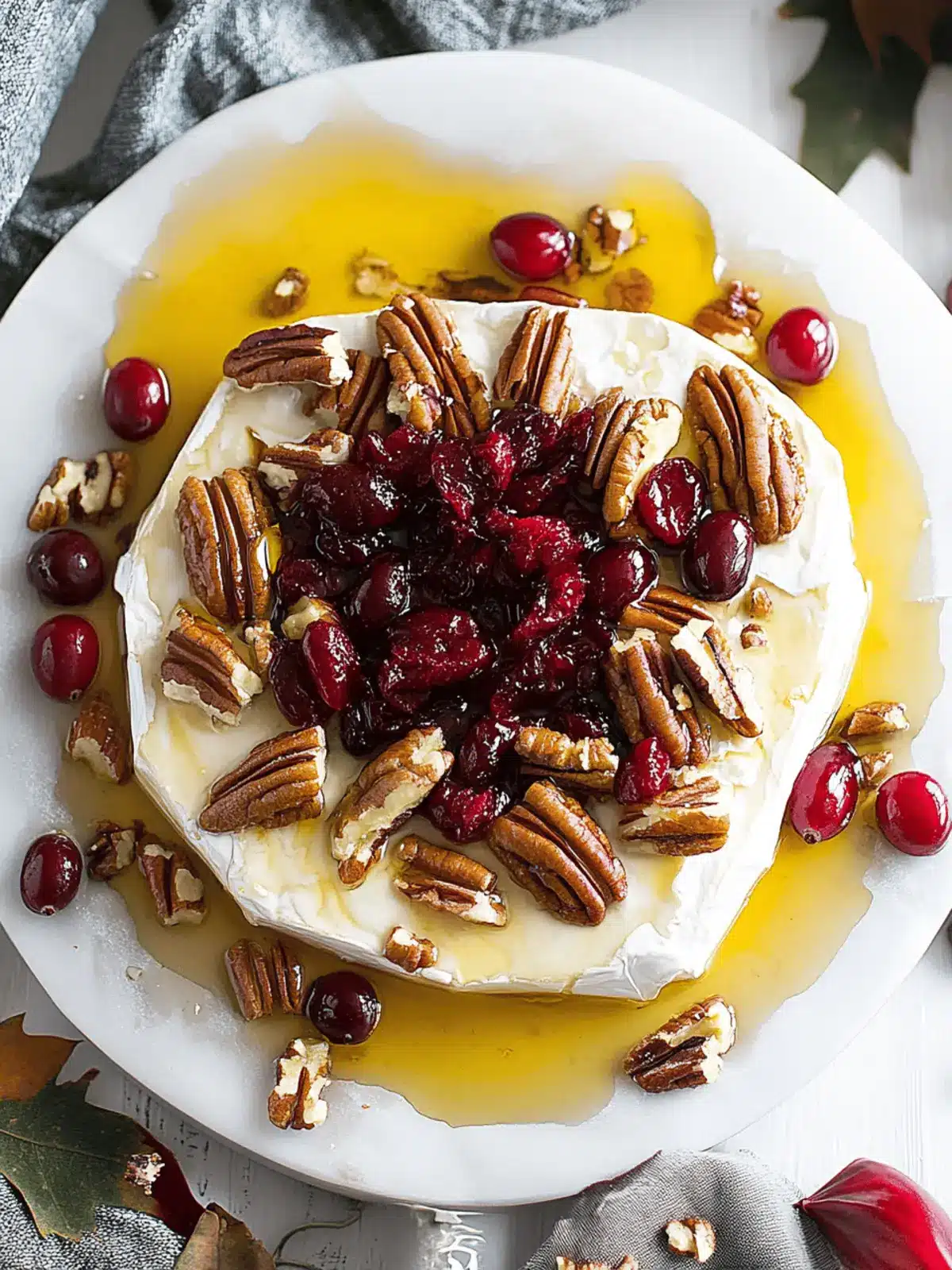 Savor This Baked Brie with Cranberries and Pecans Delight 2 Baked Brie with Cranberries and Pecans