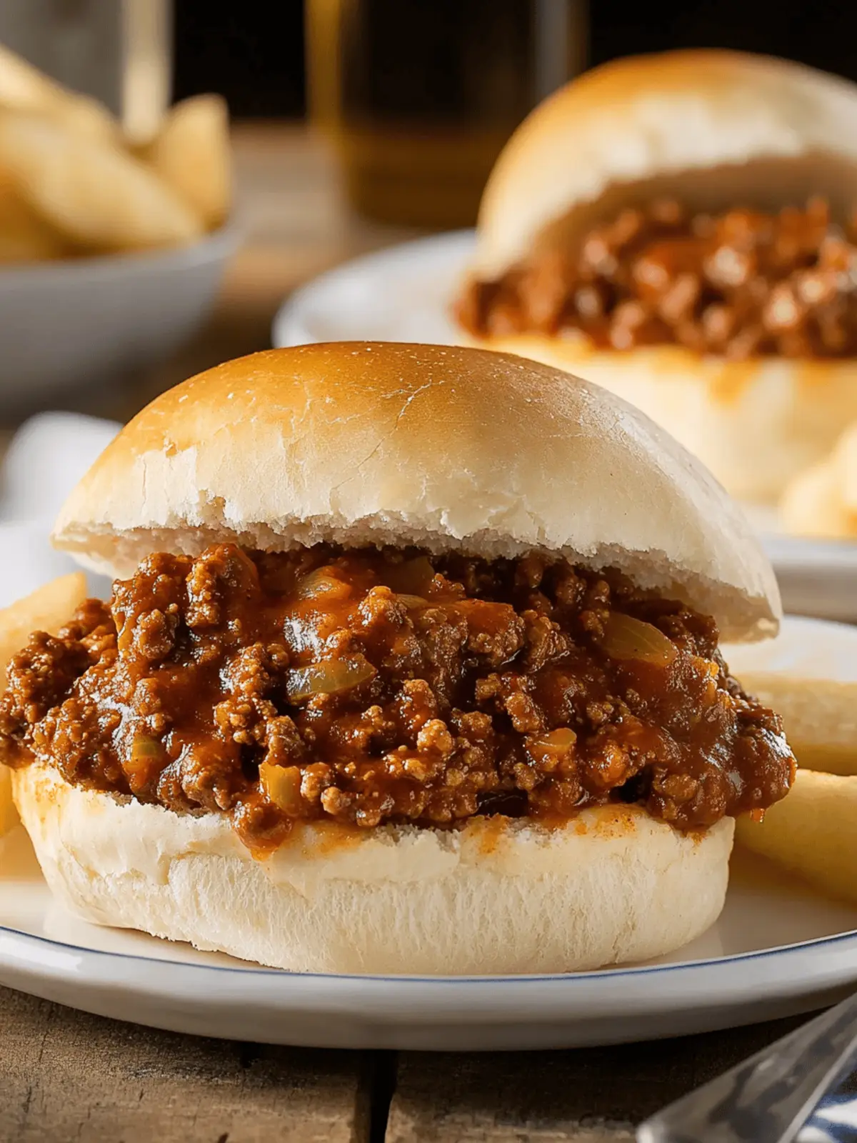 Slow Cooker Sloppy Joes