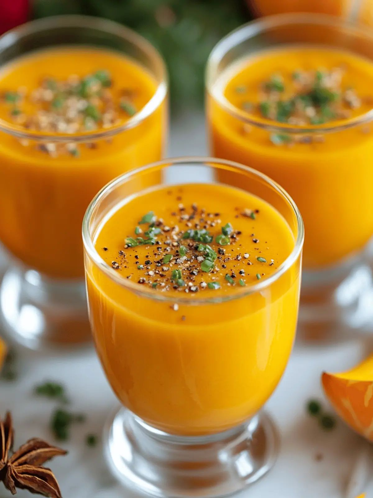 Savory Roasted Butternut Squash Soup Shooters for Cozy Evenings 2 Roasted Butternut Squash Soup Shooters