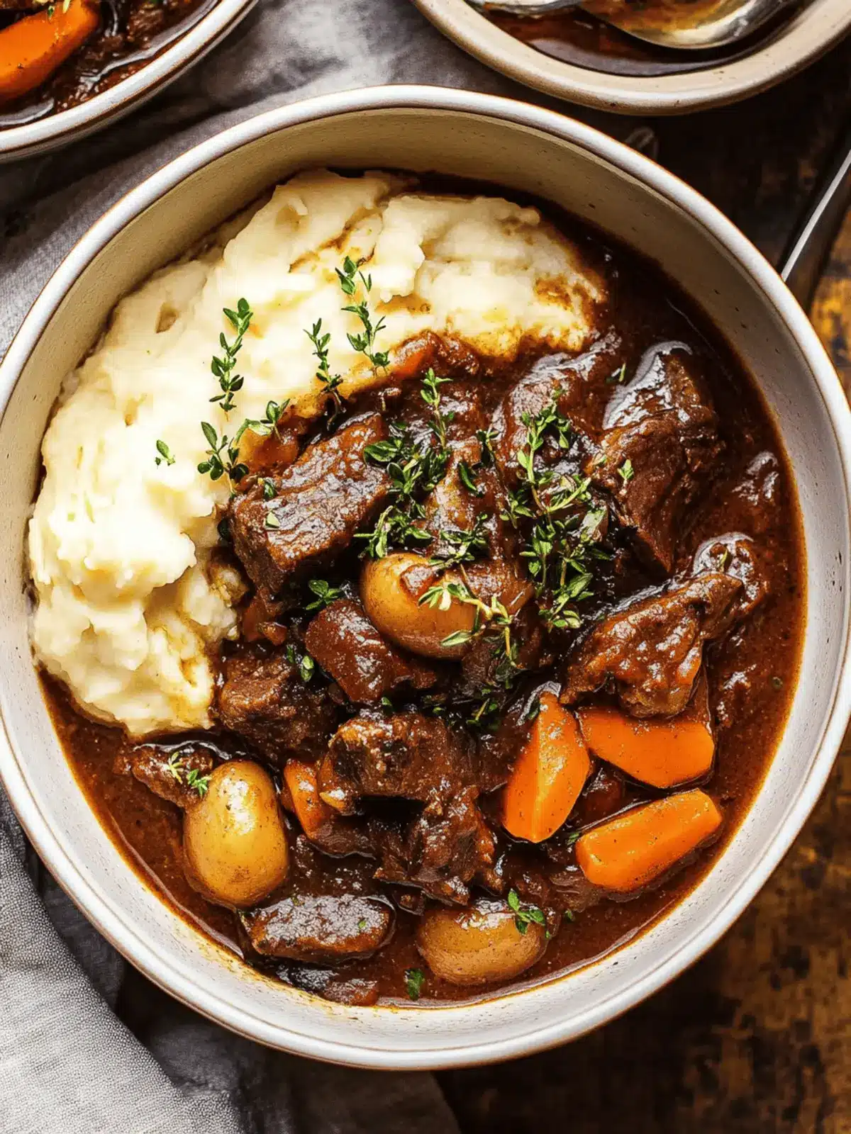 Classic Beef Bourguignon - Cozy Comfort in Every Bite 3 Classic Beef Bourguignon