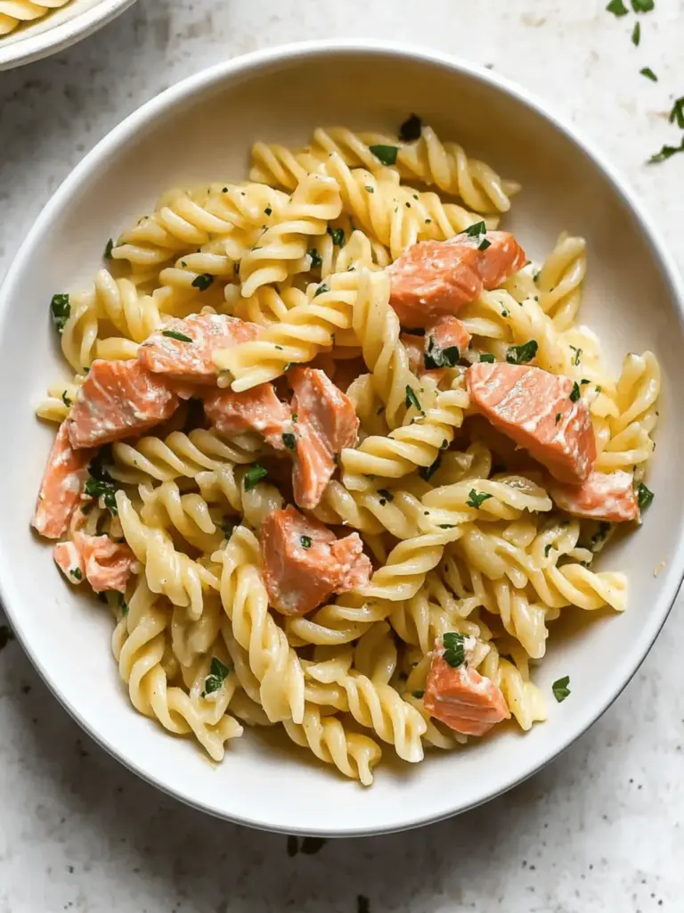 Easy Smoked Salmon Pasta