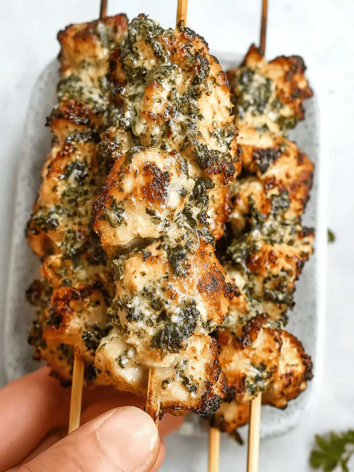 Savory Ranch Garlic Parmesan Chicken Skewers Made Easy 2 Ranch Garlic Parmesan Chicken Skewers