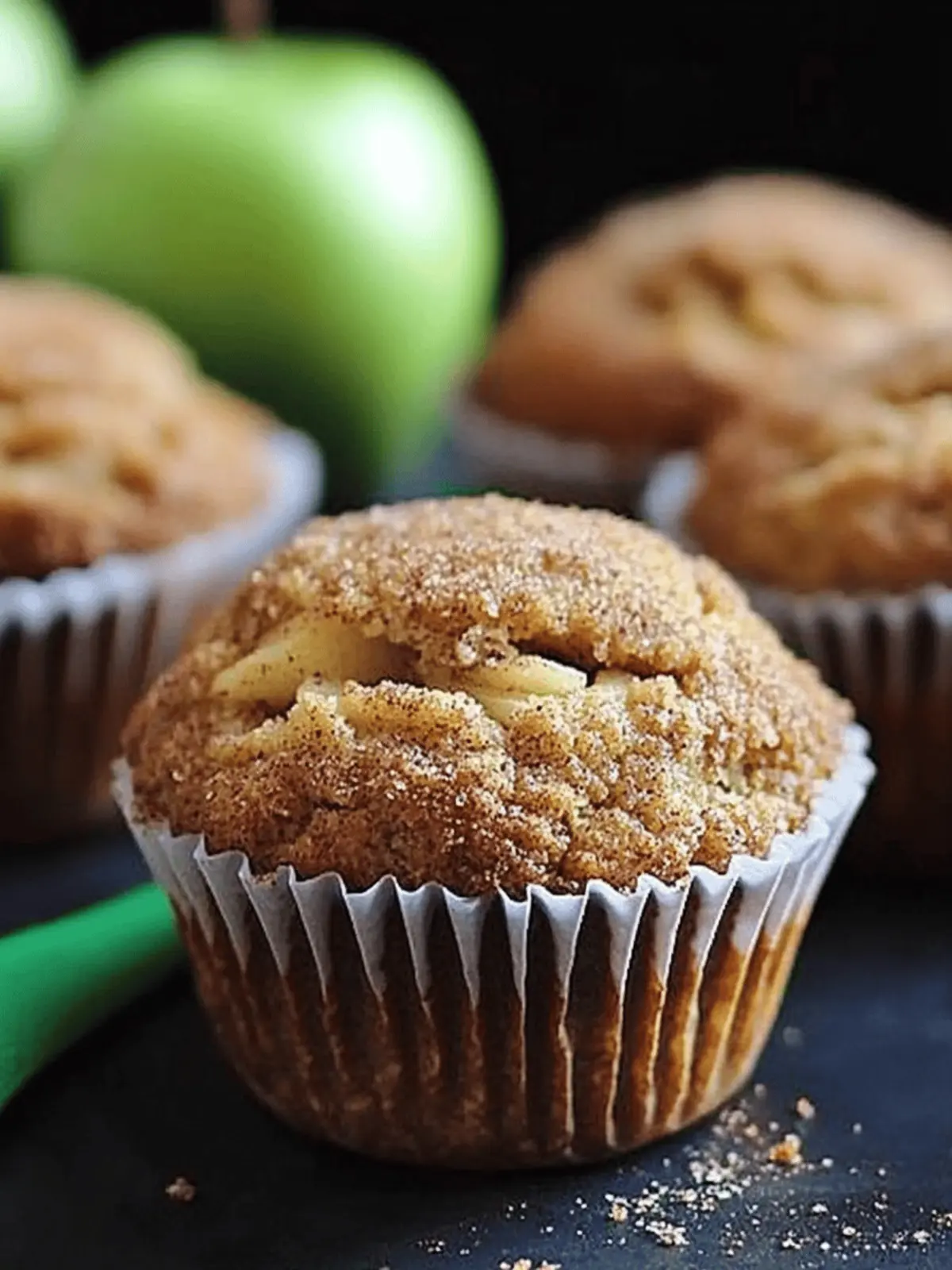 Brown Butter Apple-Cinnamon Muffins