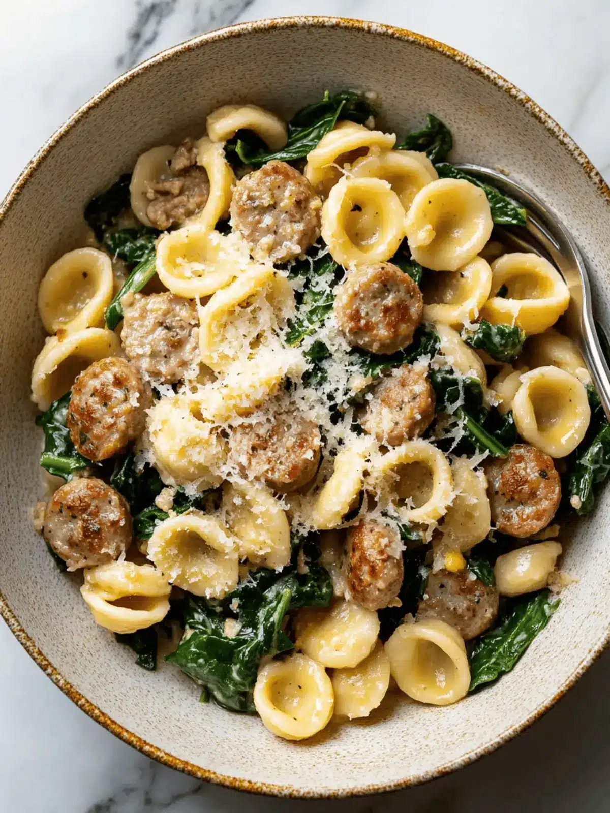Orecchiette with Sausage and Spinach: A 30-Minute Delight 3 Orecchiette with Sausage and Spinach