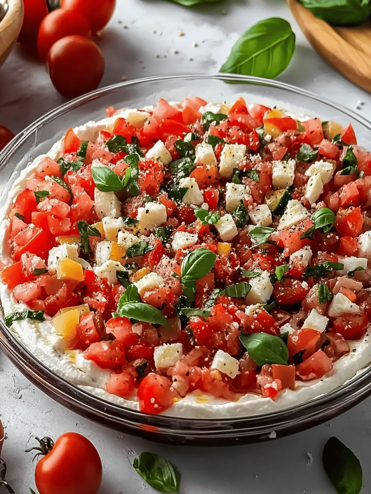Savory Bruschetta Dip: Your No-Cook Summer Favorite 4 Bruschetta Dip