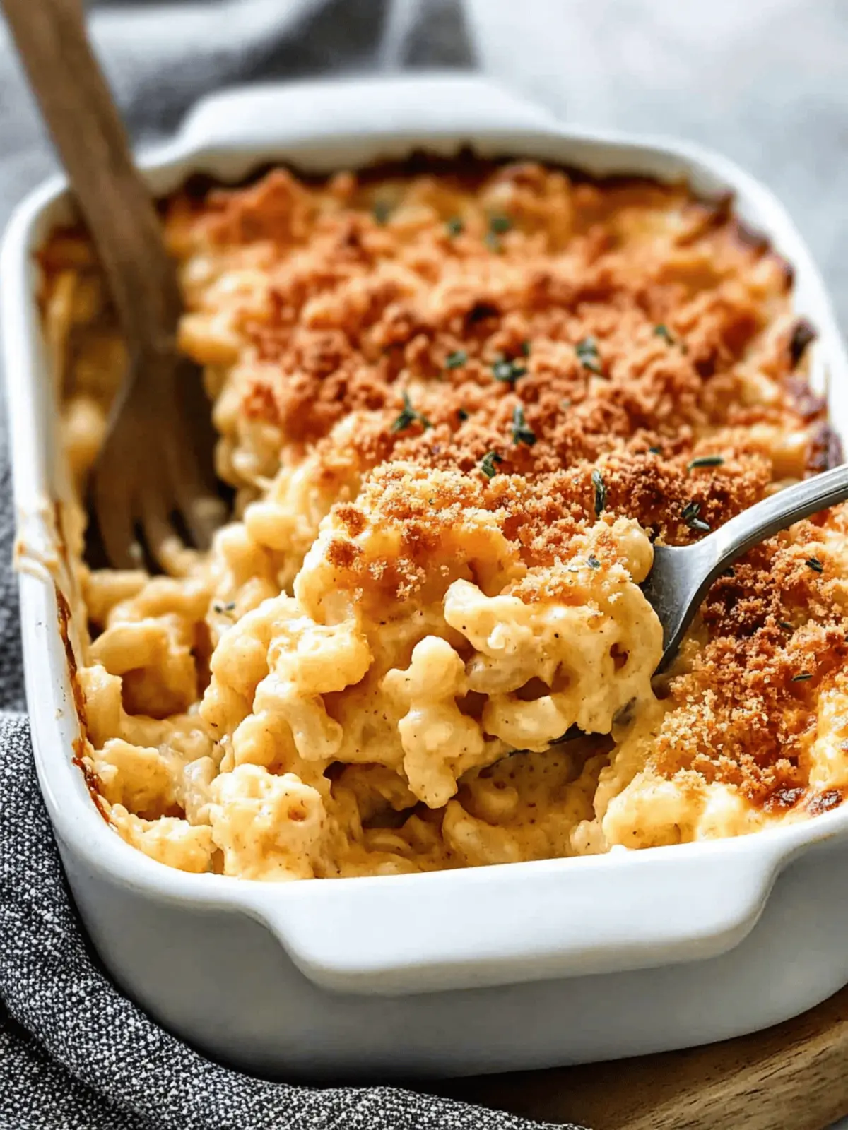 Creamy Baked Mac and Cheese with a Crunchy Surprise Topping 2 Baked Mac and Cheese