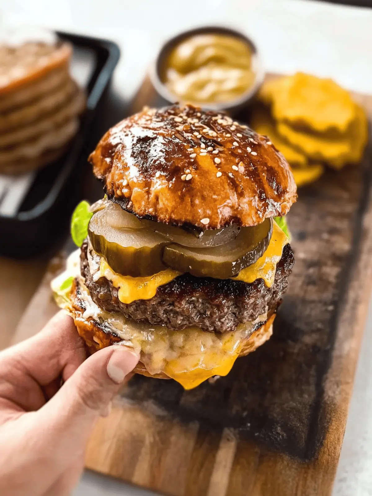 Delicious Dutchman Burger: The Bun-less Flavor Explosion 2 Dutchman Burger