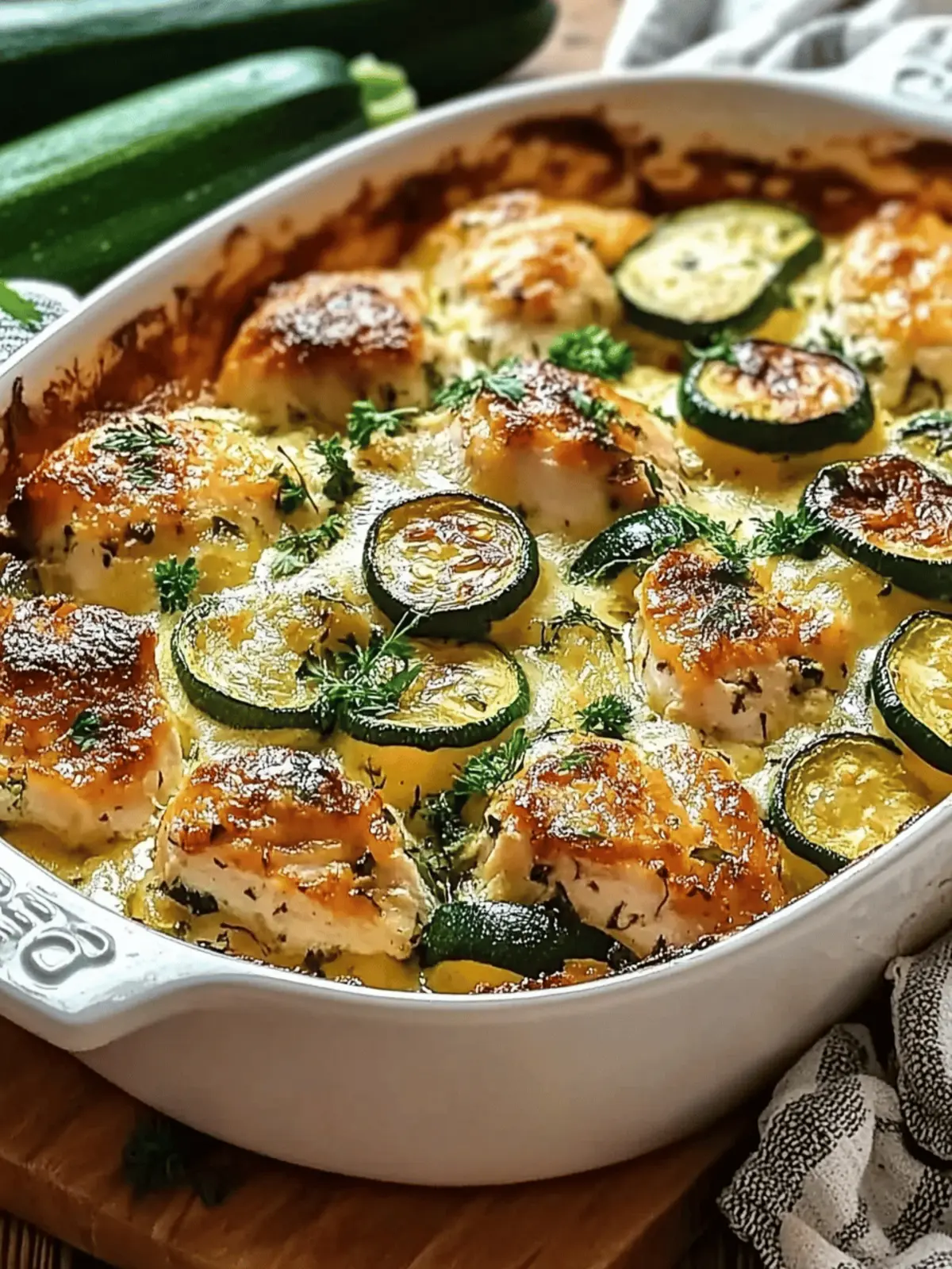 Easy Chicken Zucchini Bake for Busy Weeknight Dinners 5 Easy Chicken Zucchini Bake