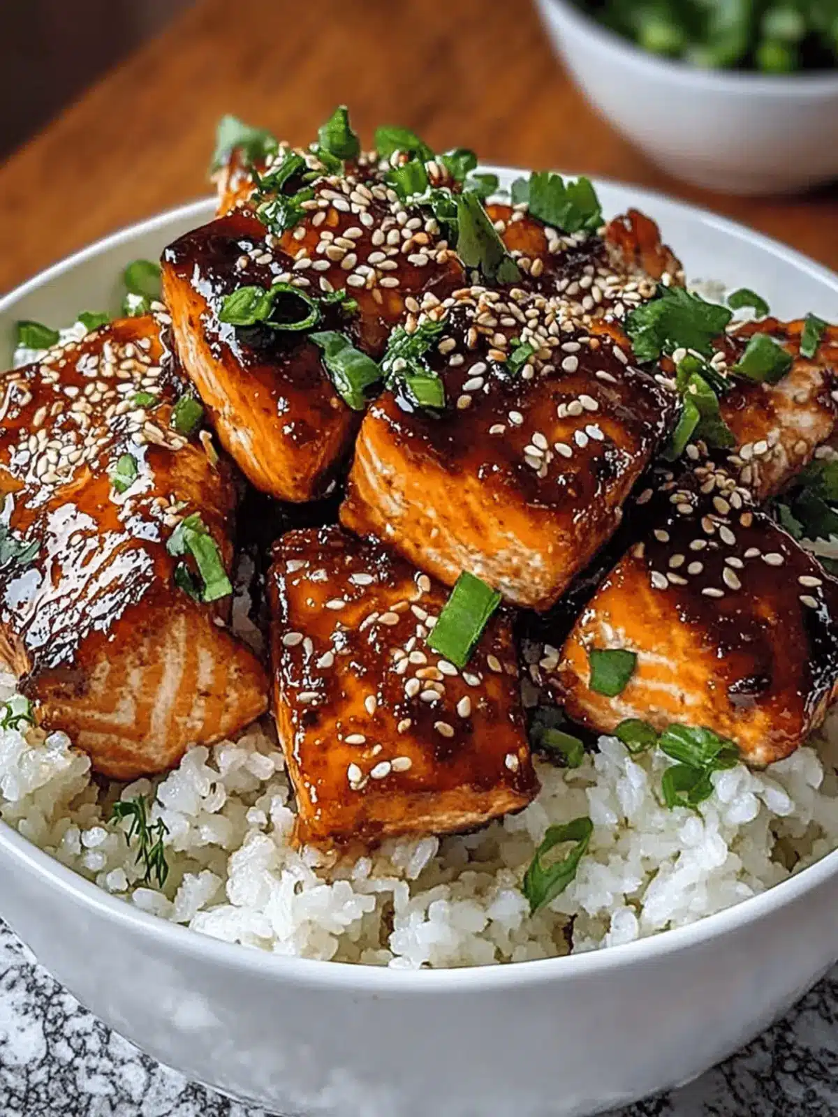 Sriracha Honey Salmon Bowls: Your New Favorite Dinner Delight 2 Sriracha Honey Salmon Bowls