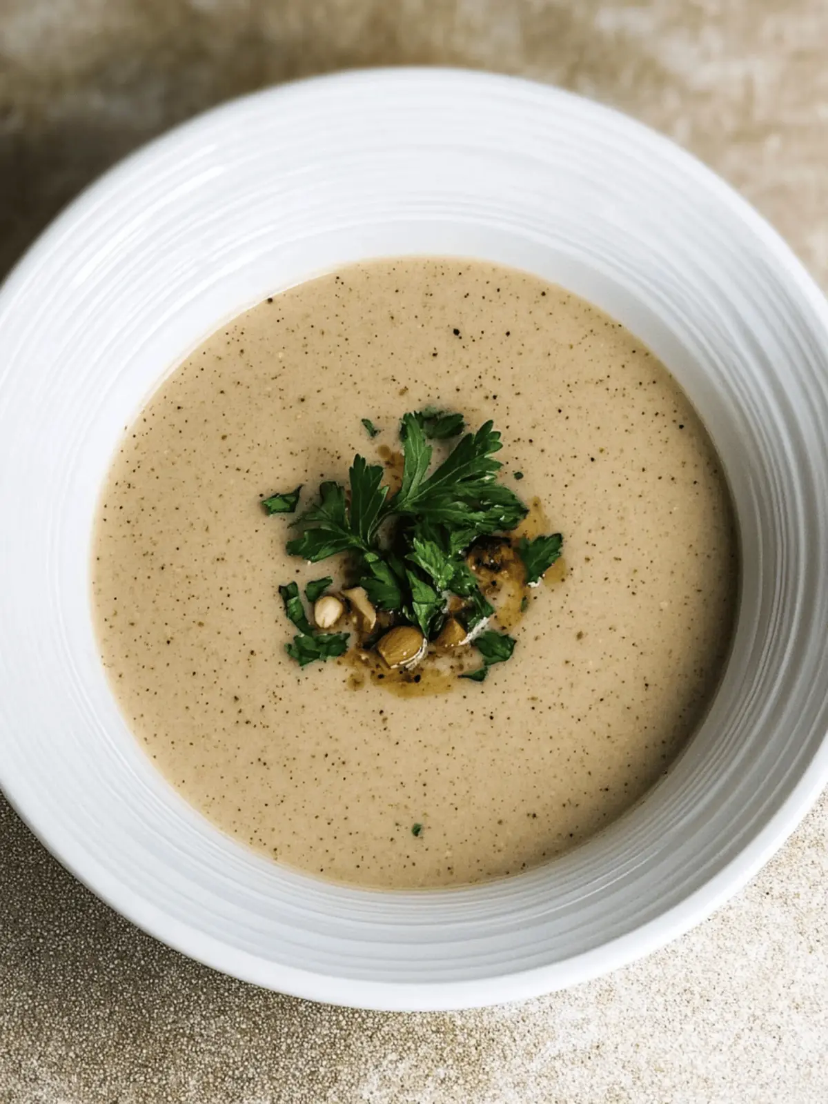 Paganens Algonquin Hazelnut Soup