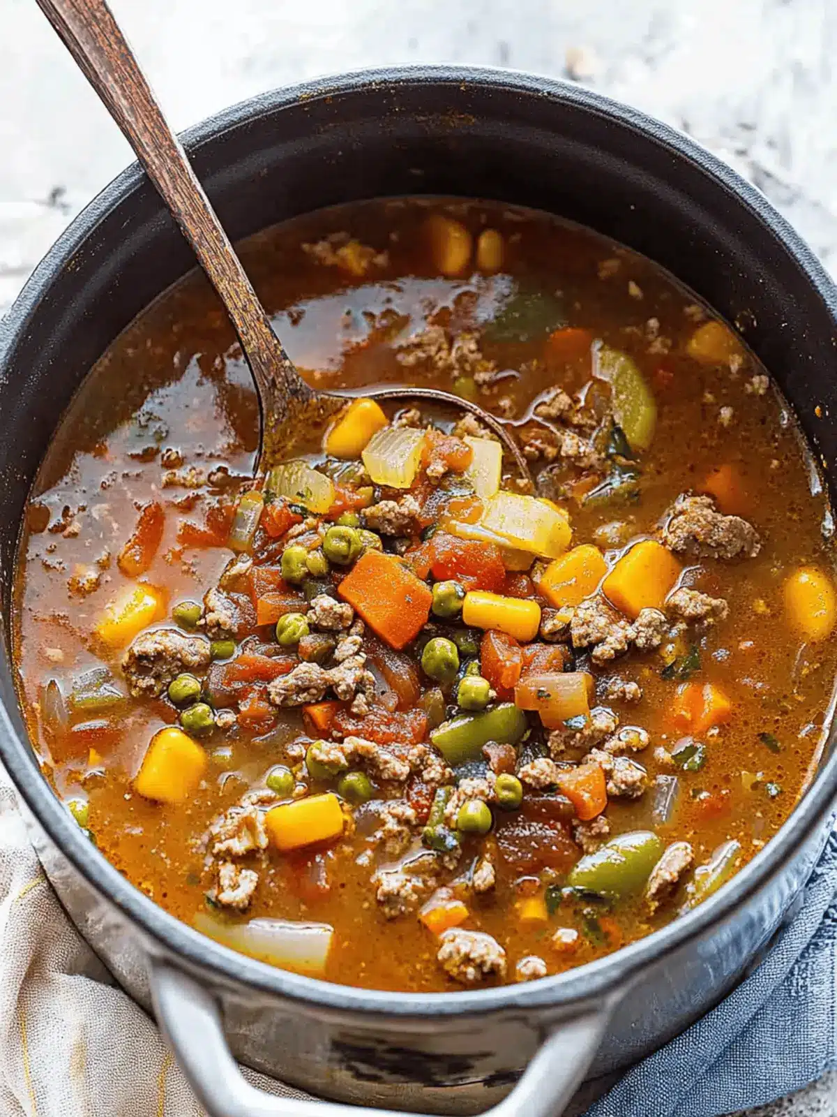 Crock Pot Cowboy Soup – Warm Comfort for Busy Nights 2 Crock Pot Cowboy Soup