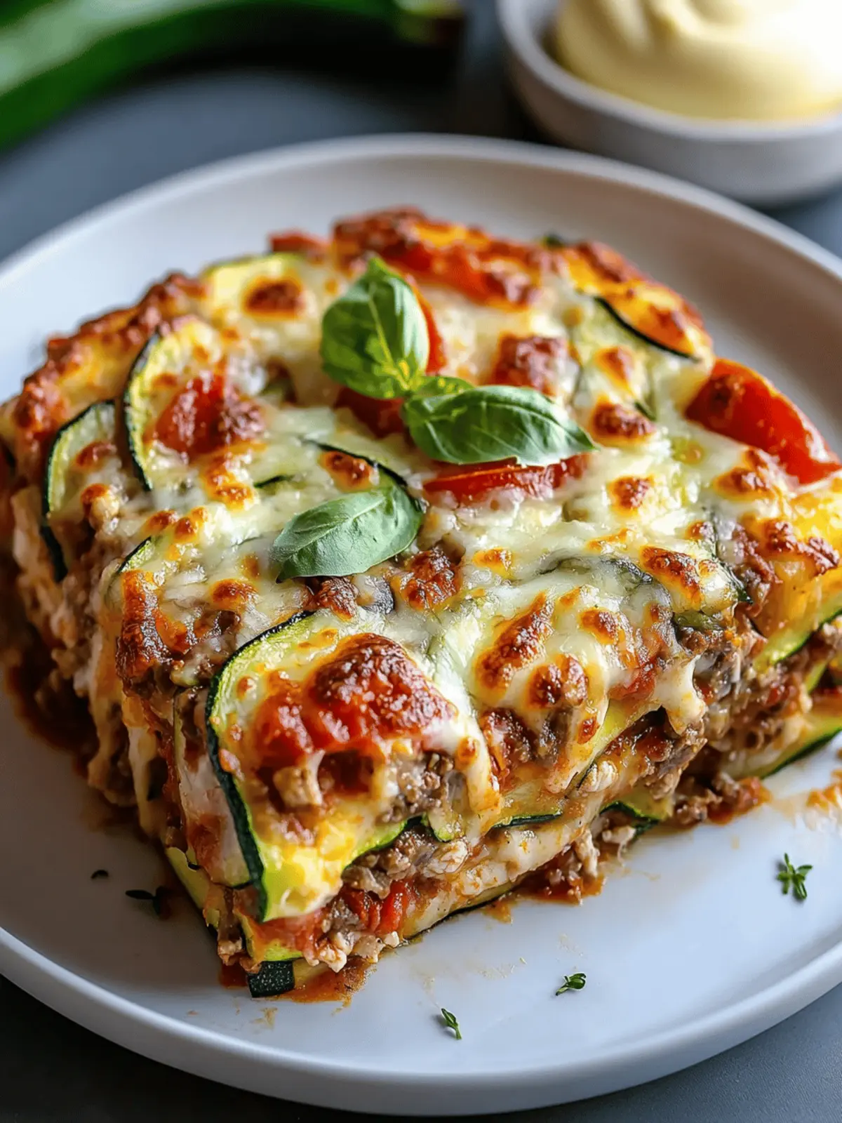 Zucchini Pizza Casserole: A Comforting Low-Carb Delight 3 Zucchini Pizza Casserole