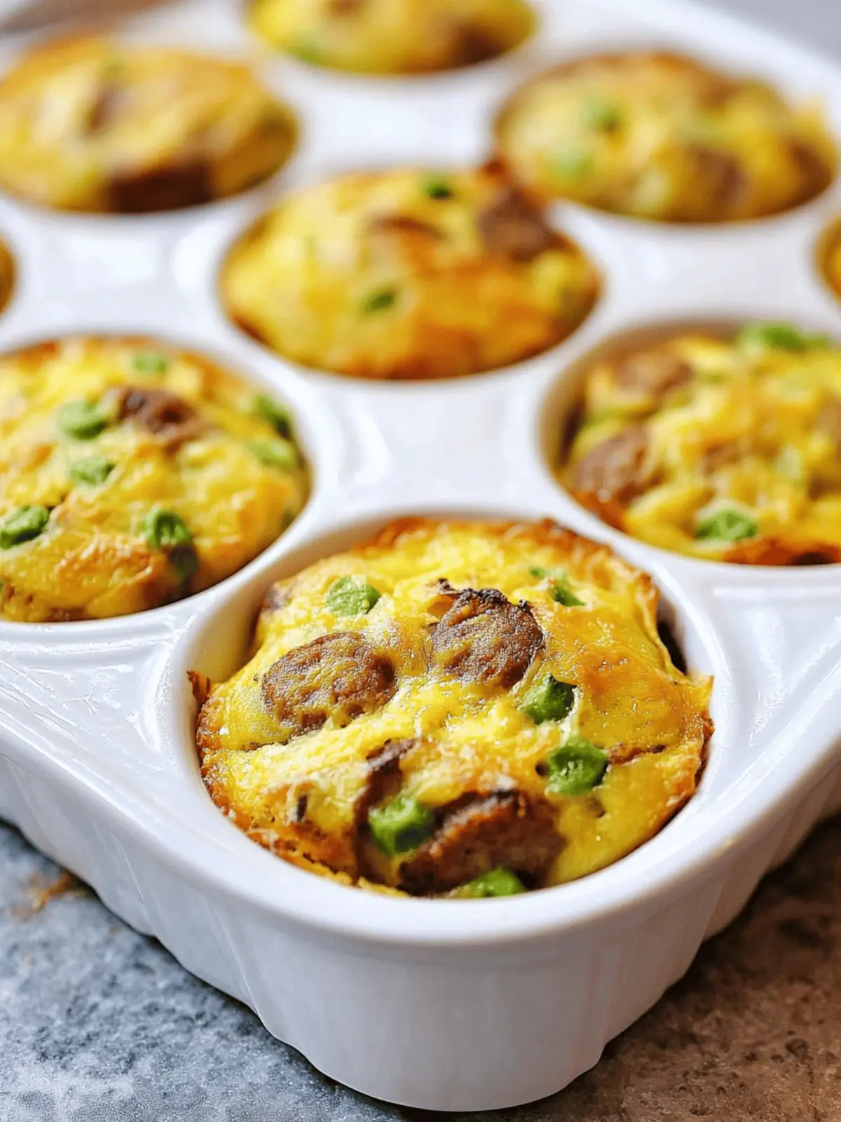 Irresistible Individual Sausage Casseroles for Busy Mornings 4 Individual Sausage Casseroles
