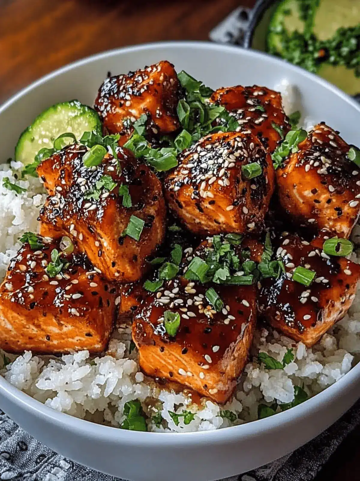 Sriracha Honey Salmon Bowls: Your New Favorite Dinner Delight 3 Sriracha Honey Salmon Bowls