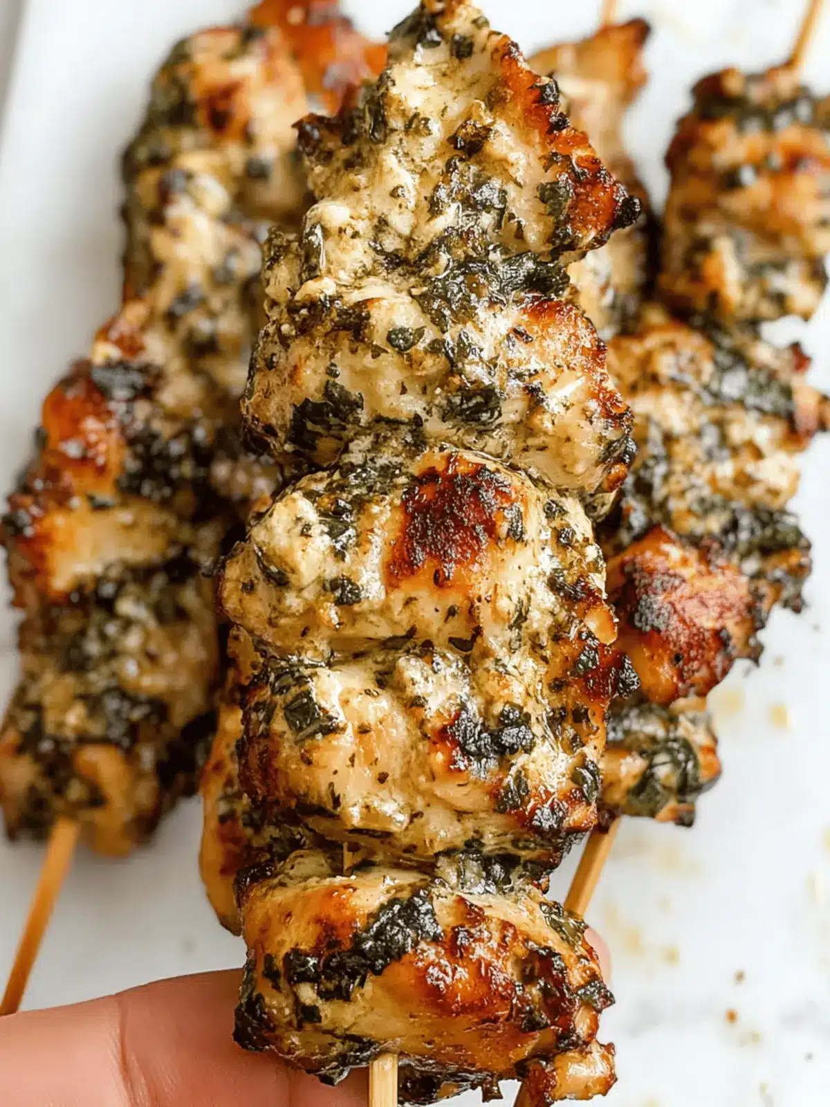 Savory Ranch Garlic Parmesan Chicken Skewers Made Easy 4 Ranch Garlic Parmesan Chicken Skewers
