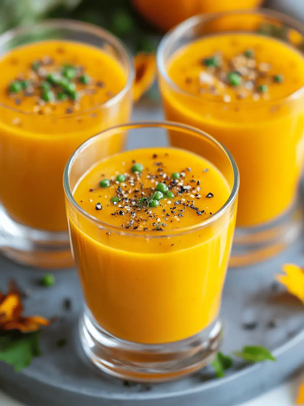 Savory Roasted Butternut Squash Soup Shooters for Cozy Evenings 3 Roasted Butternut Squash Soup Shooters