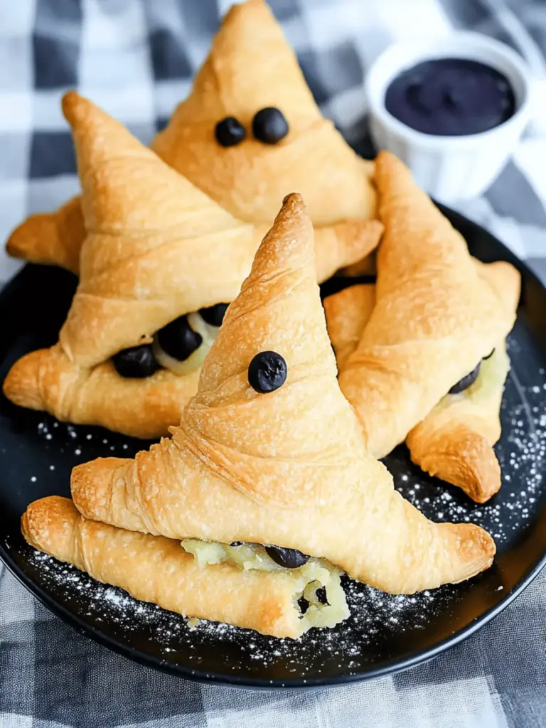 Witches Hat Crescent Rolls