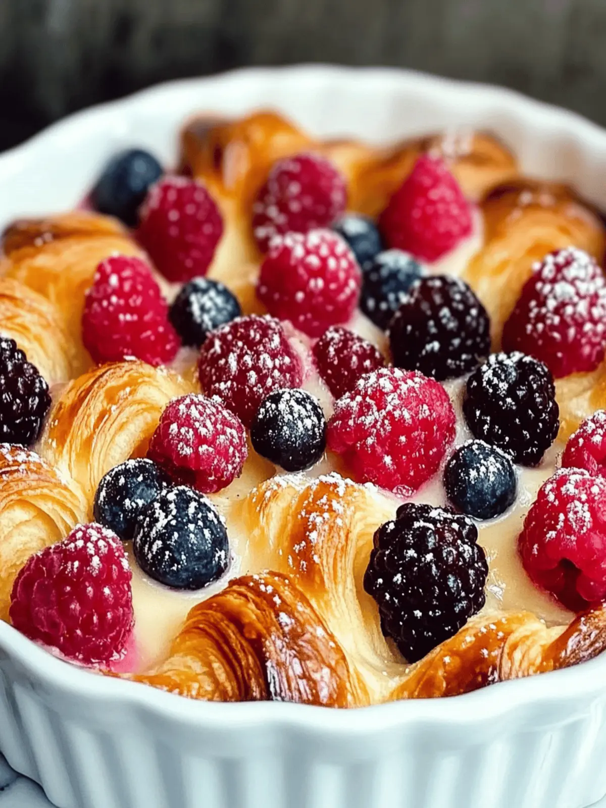 Berry Croissant Bake Recipe – Your New Easy Brunch Favorite 4 Berry Croissant Bake Recipe