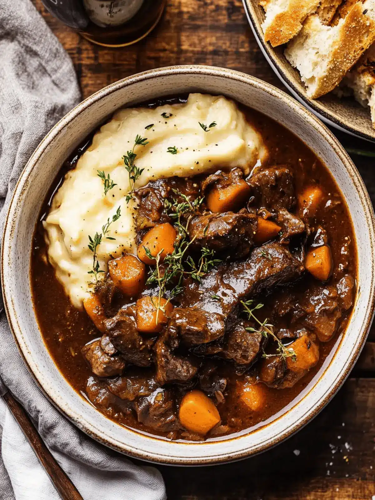 Classic Beef Bourguignon - Cozy Comfort in Every Bite 4 Classic Beef Bourguignon