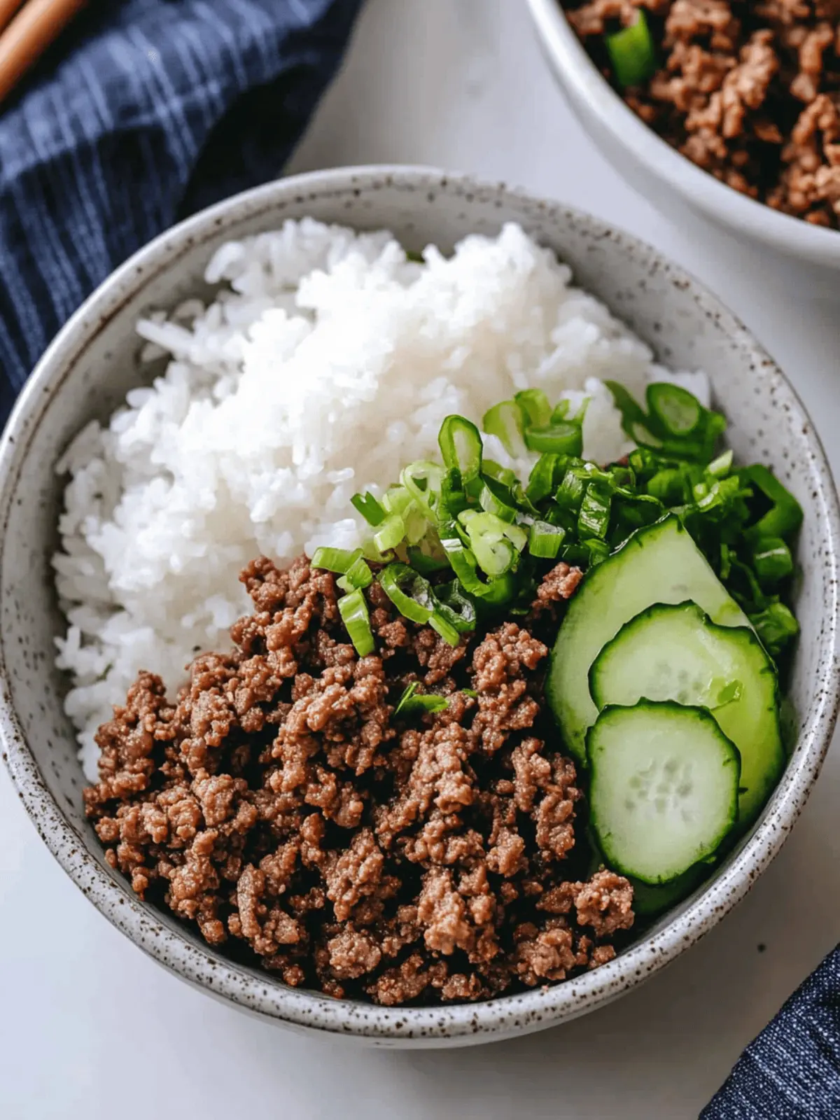 Delicious Korean Ground Beef Bowl Quick & Easy Family Delight 4 Delicious Korean Ground Beef Bowl (Quick & Easy)