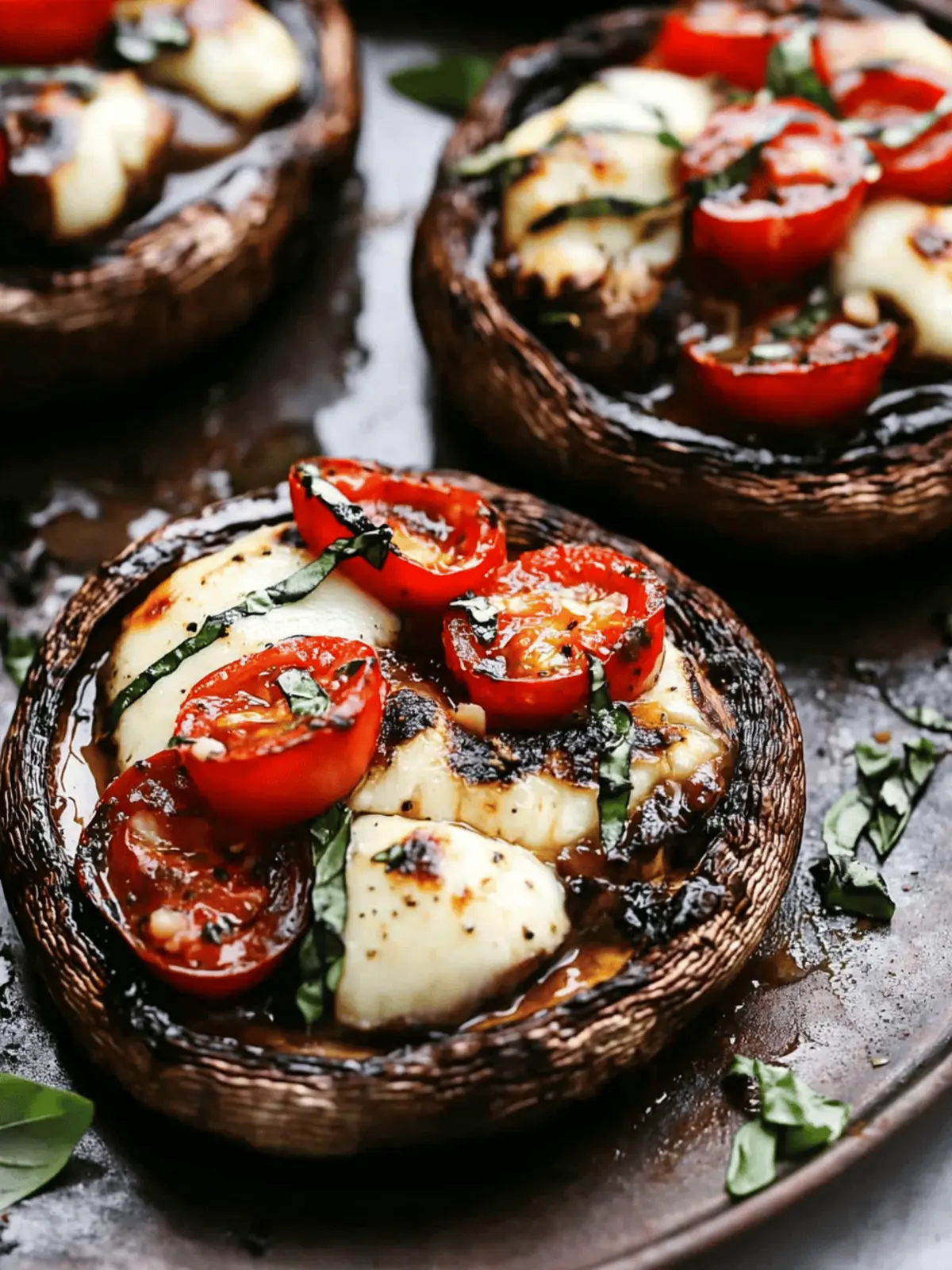 Savor Caprese Stuffed Portobello Mushrooms Made Easy 3 Caprese Stuffed Portobello Mushrooms