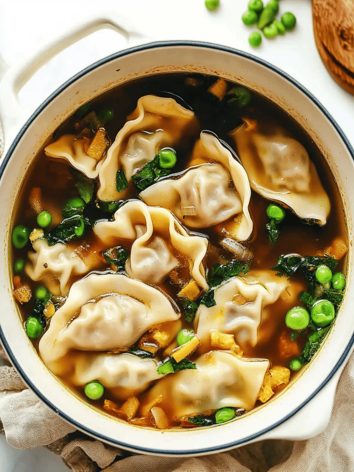 Comforting Potsticker Soup: A Cozy Bowl of Happiness 4 Comforting Potsticker Soup