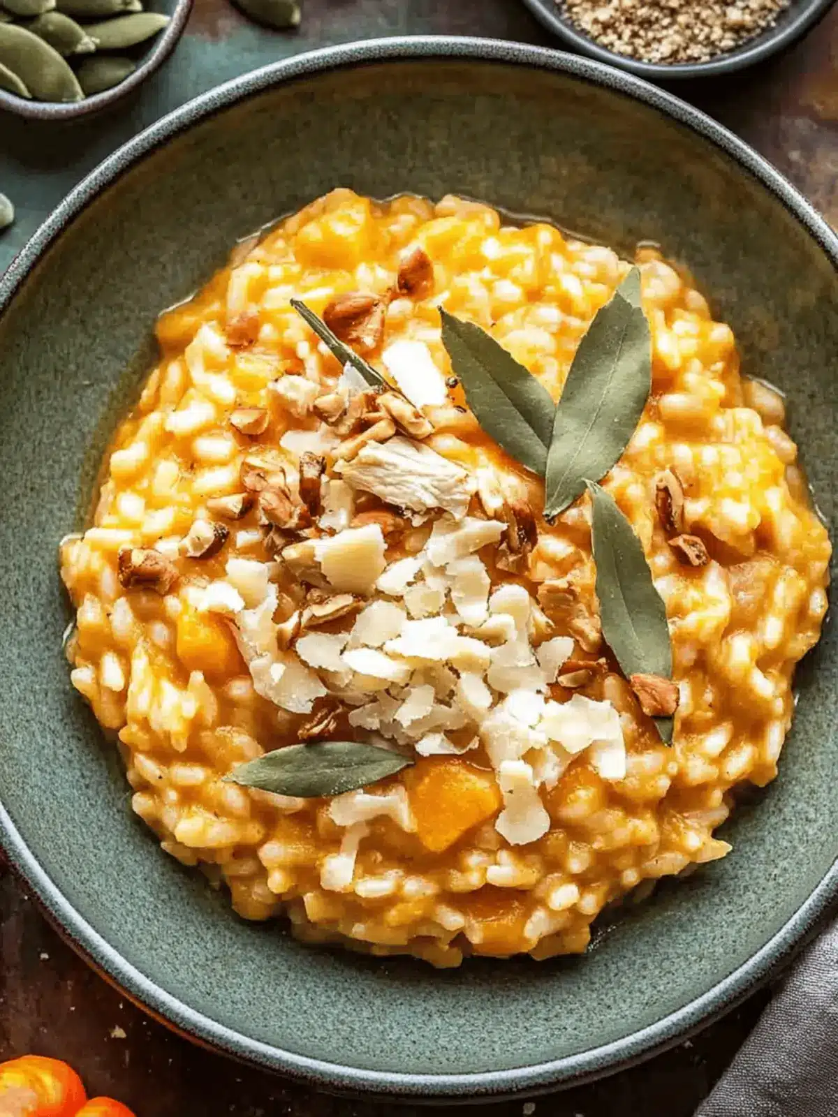 Chicken and Pumpkin Risotto