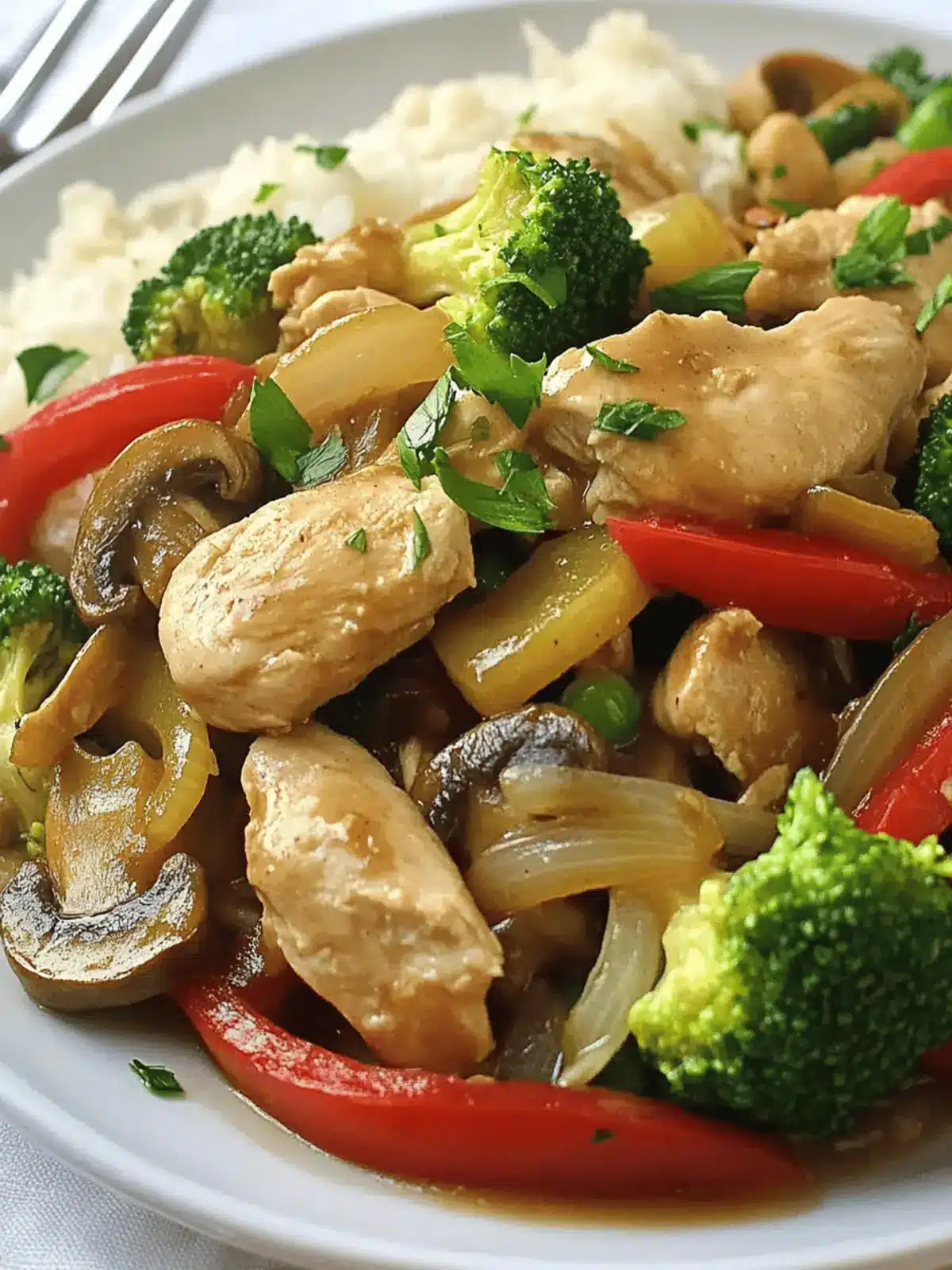 Quick & Zesty Chicken Veggie Medley