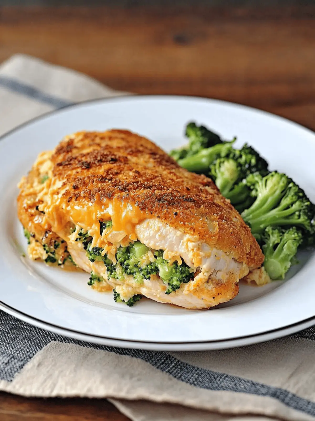 Cheesy Broccoli Stuffed Chicken for a Healthy Family Feast 3 Cheesy Broccoli Stuffed Chicken