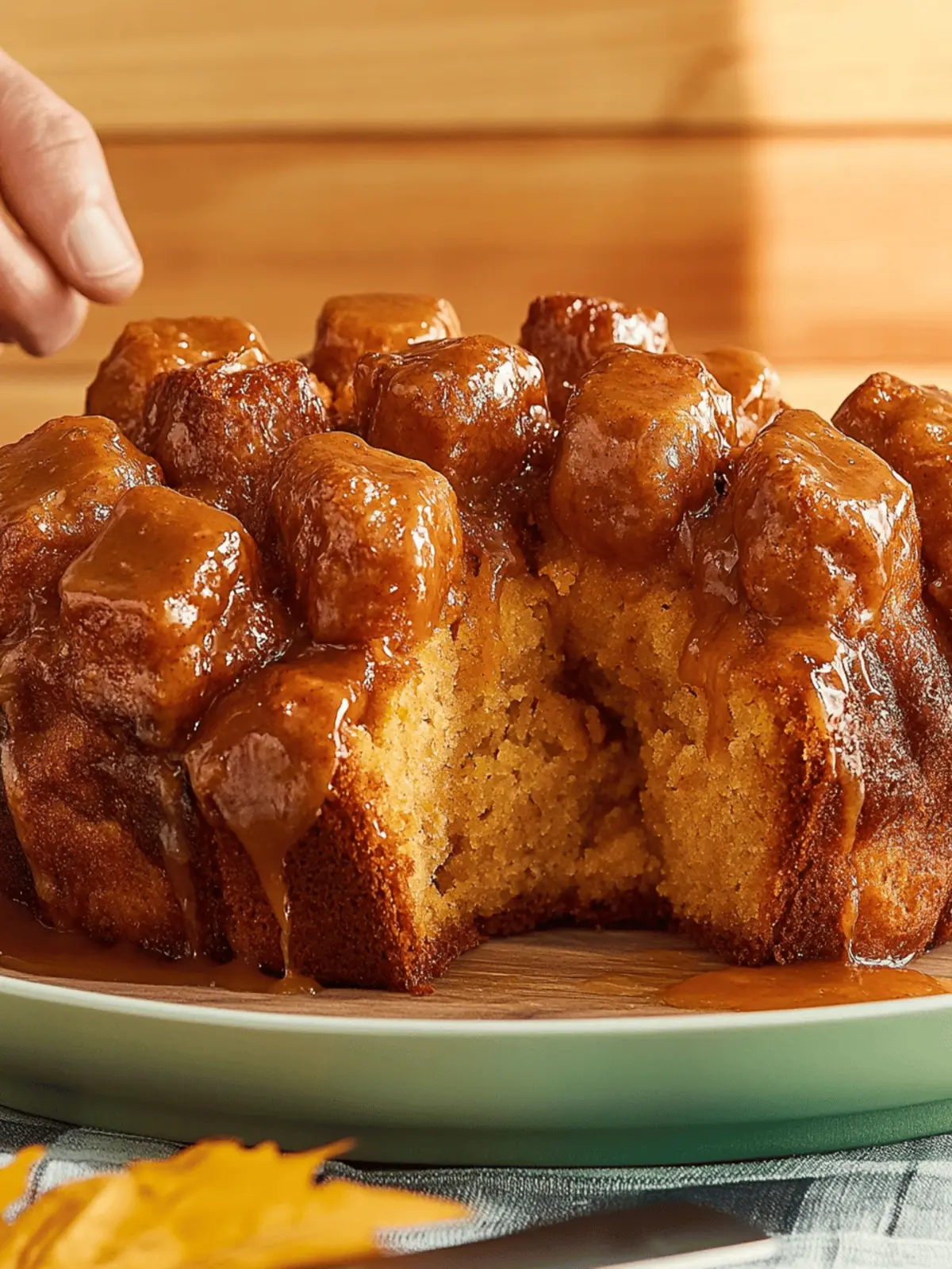 Pumpkin Spice Monkey Bread