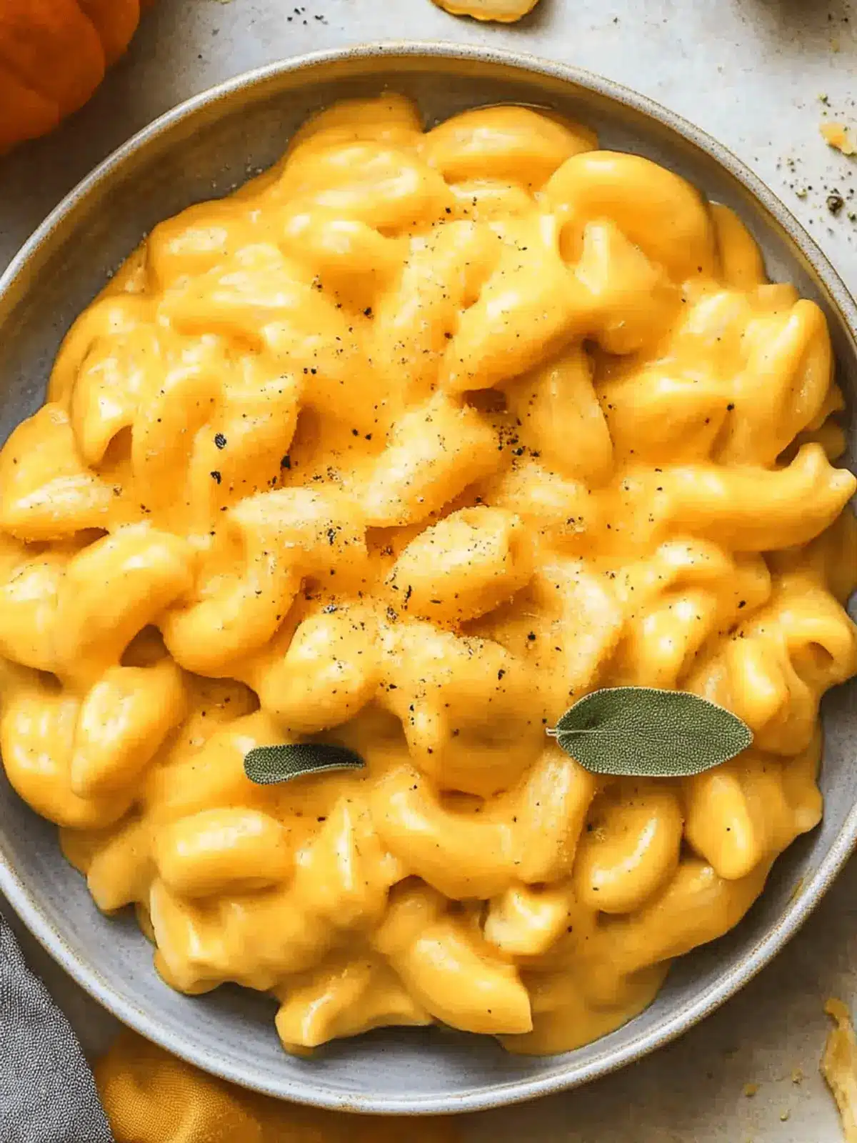 Pumpkin Macaroni and Cheese