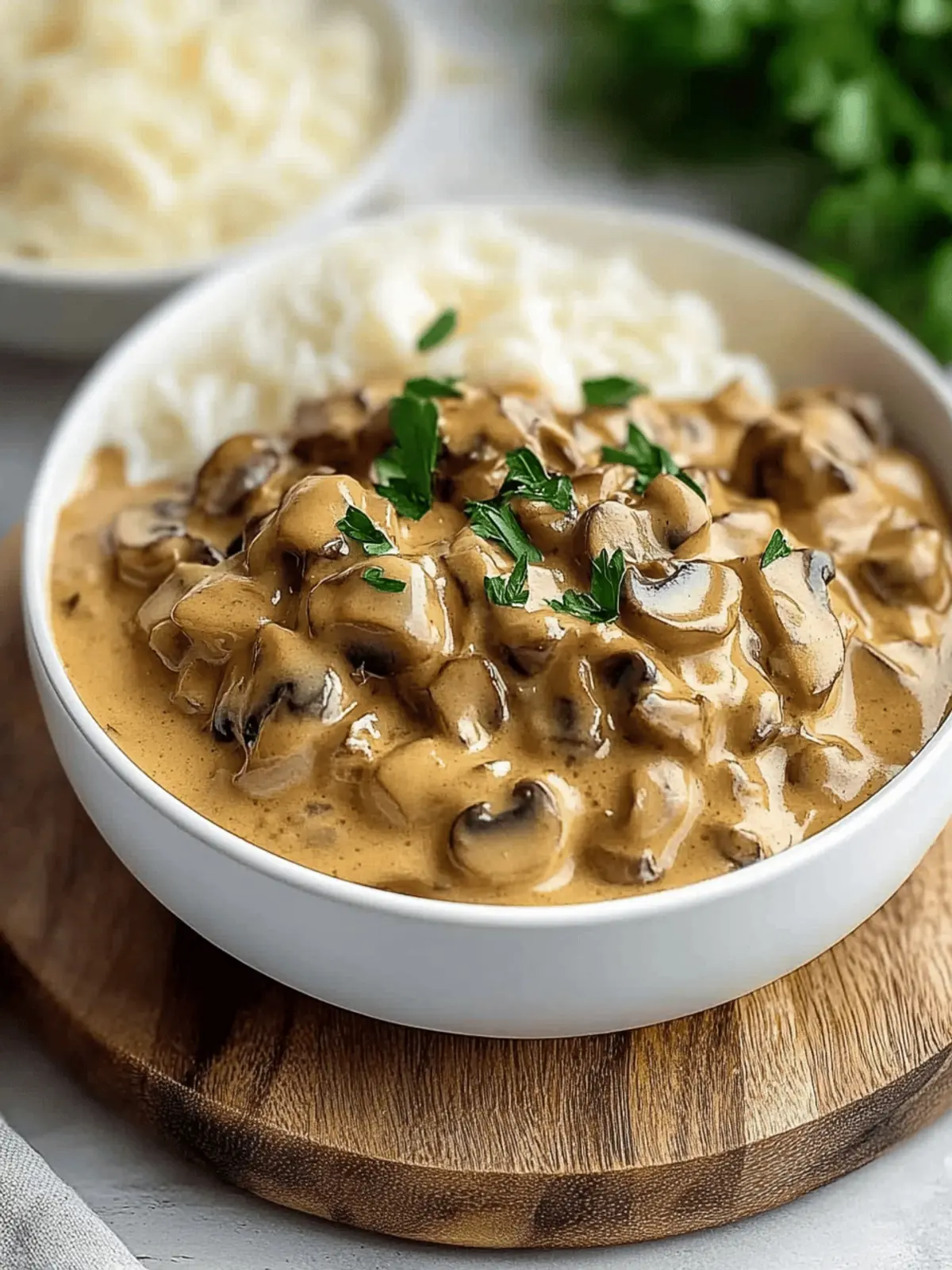 Mouthwatering Mushroom and Seitan Stroganoff for Cozy Nights 3 Mushroom and Seitan Stroganoff