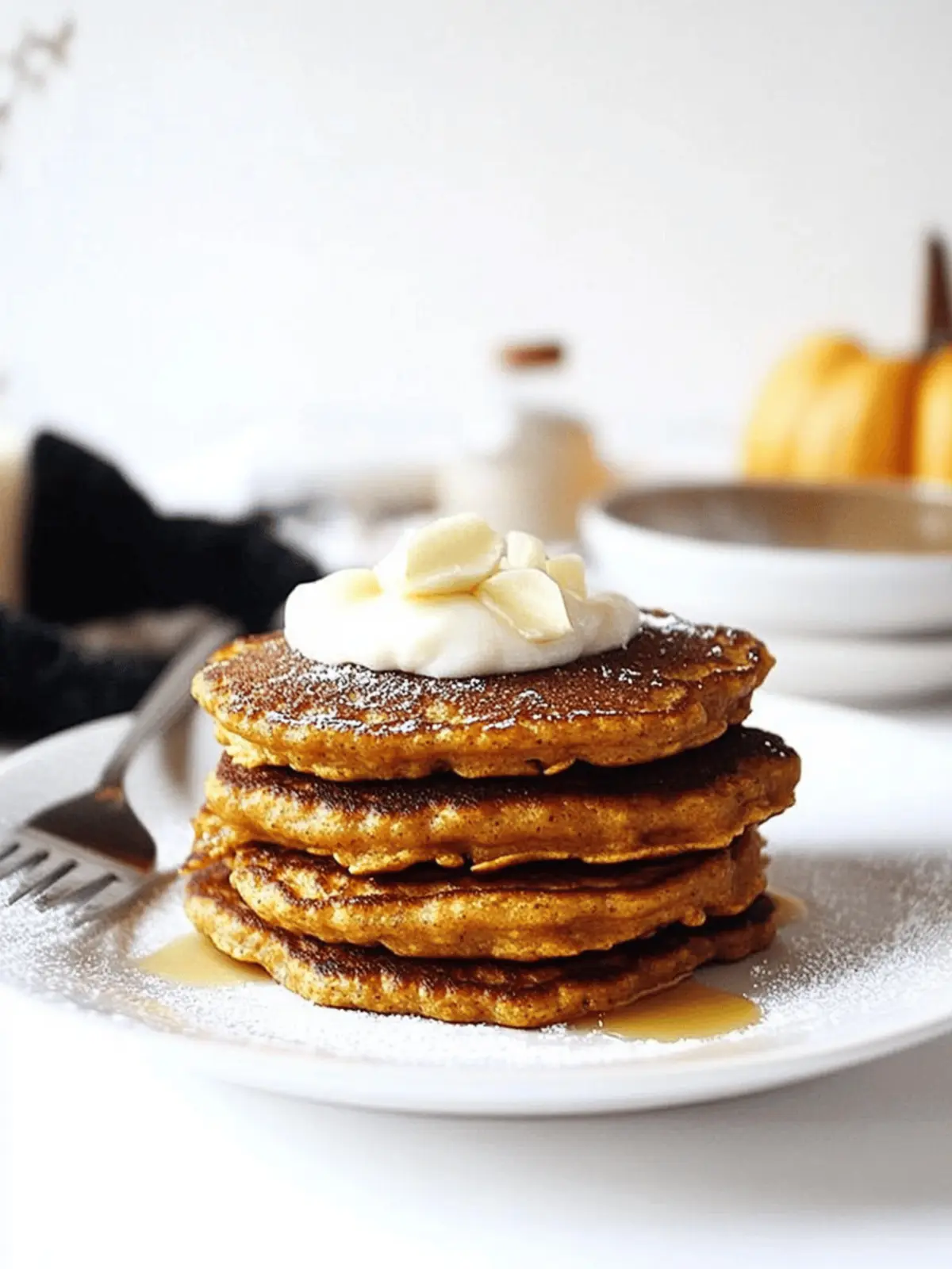 Pumpkin and Cornmeal Pancakes