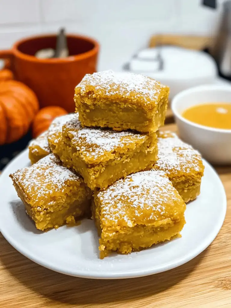Pumpkin Butter Mochi