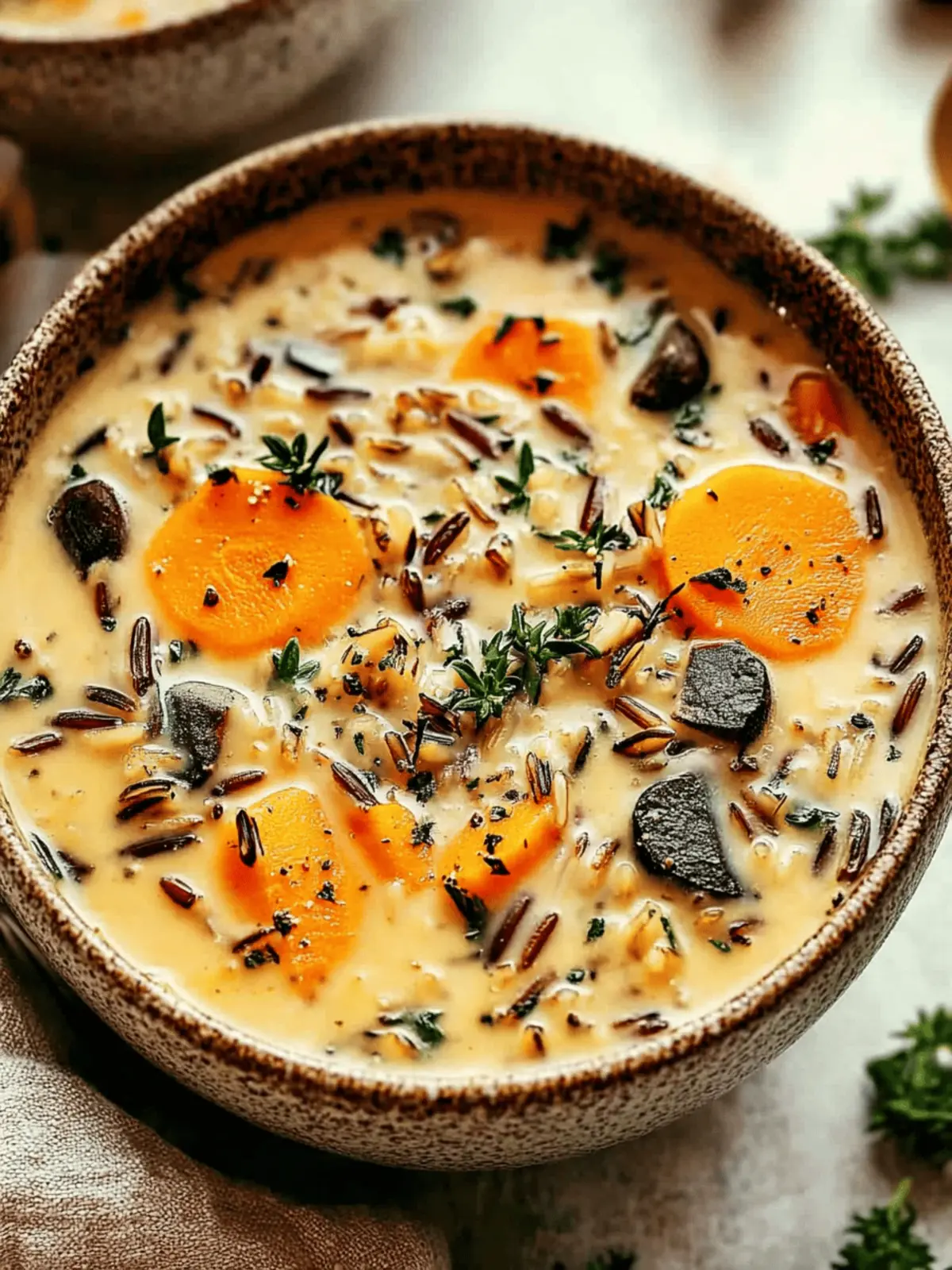 Autumn Wild Rice Soup
