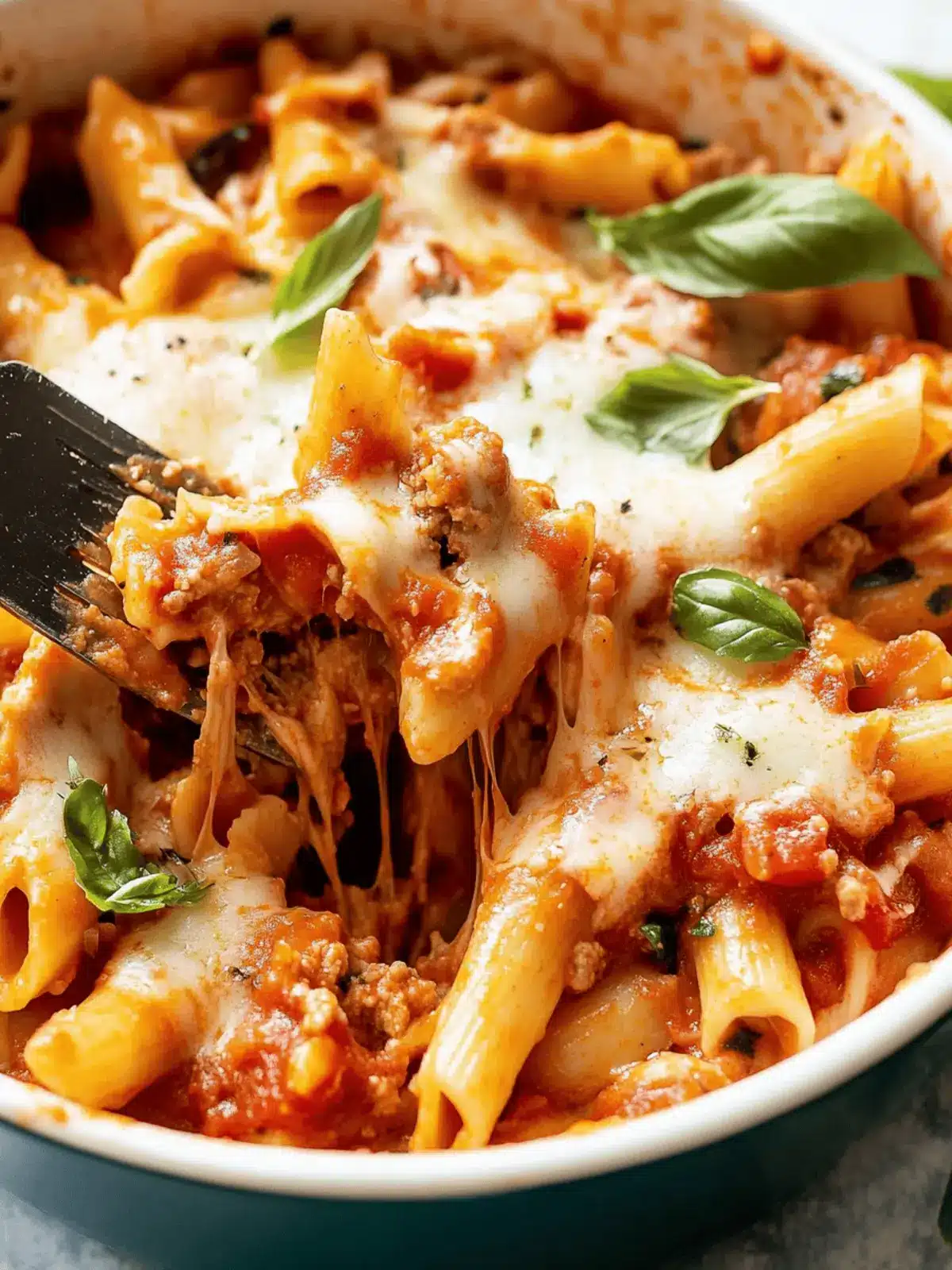 Savory Mostaccioli Pasta Bake: Your New Comfort Food Favorite 2 Mostaccioli