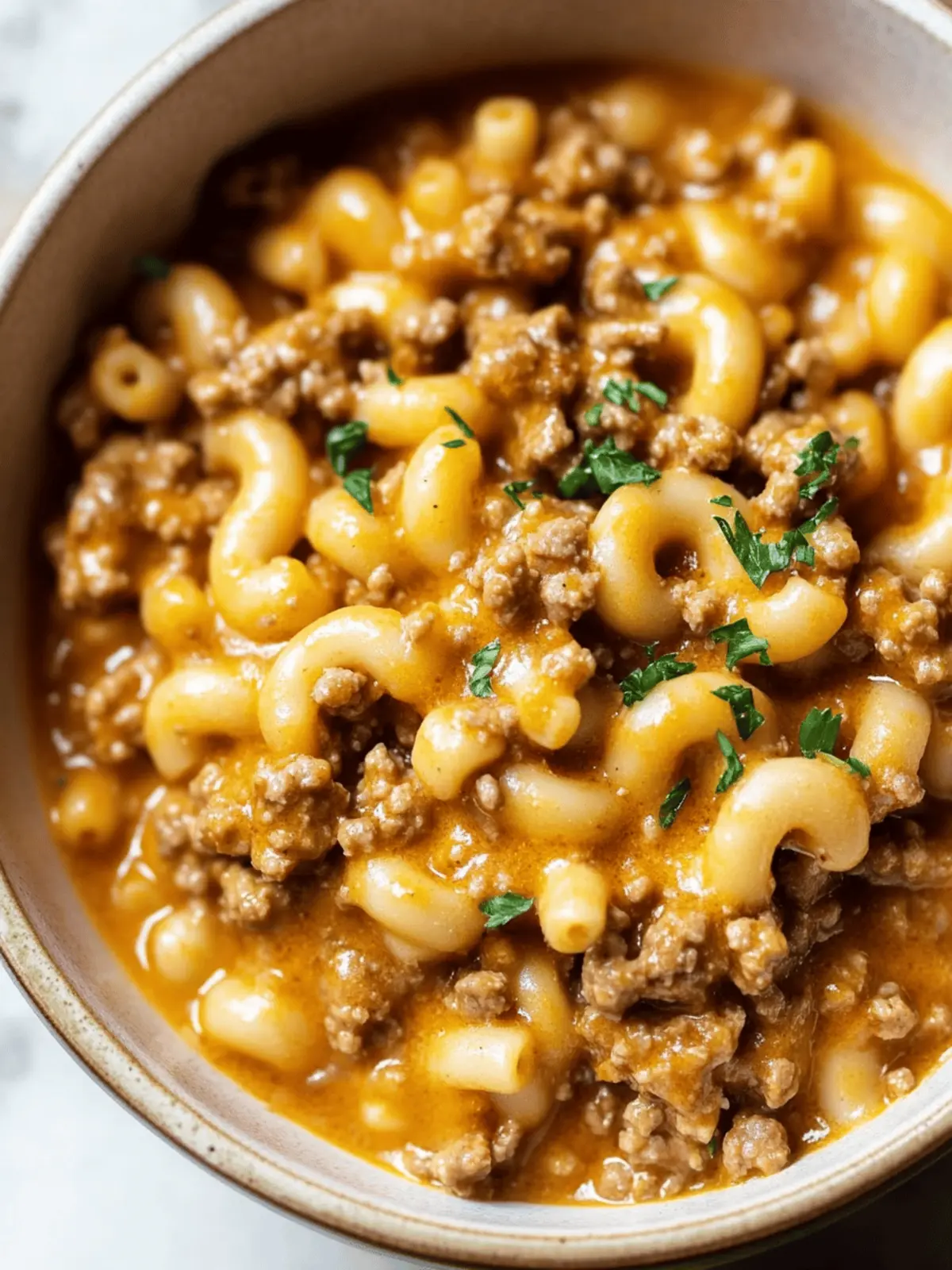 Homemade Hamburger Helper Recipe