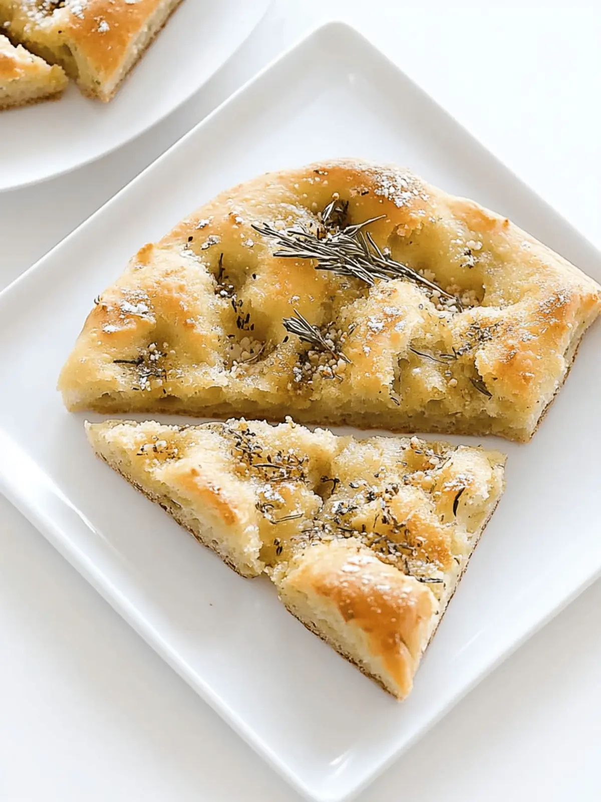 One Hour Focaccia Bread with Fresh Herbs and Garlic Magic 2 One Hour Focaccia Bread