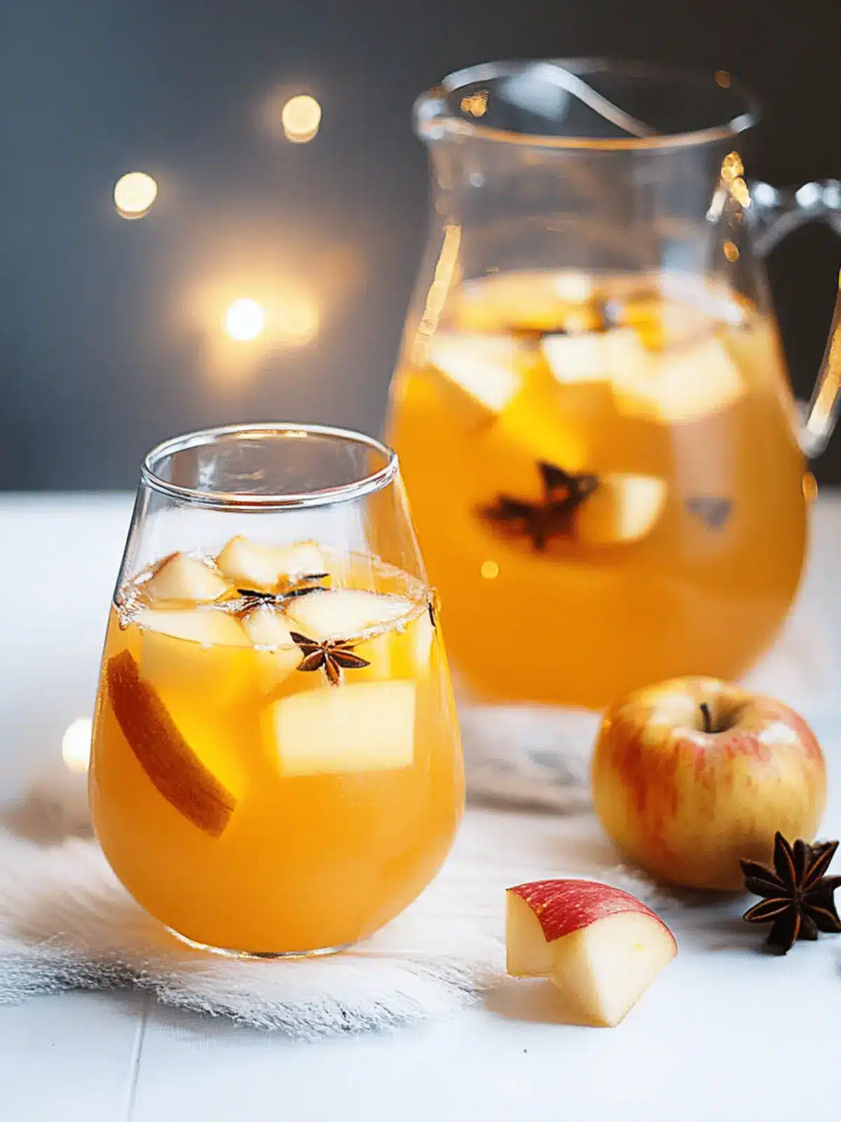 Sparkling Apple Cider Punch