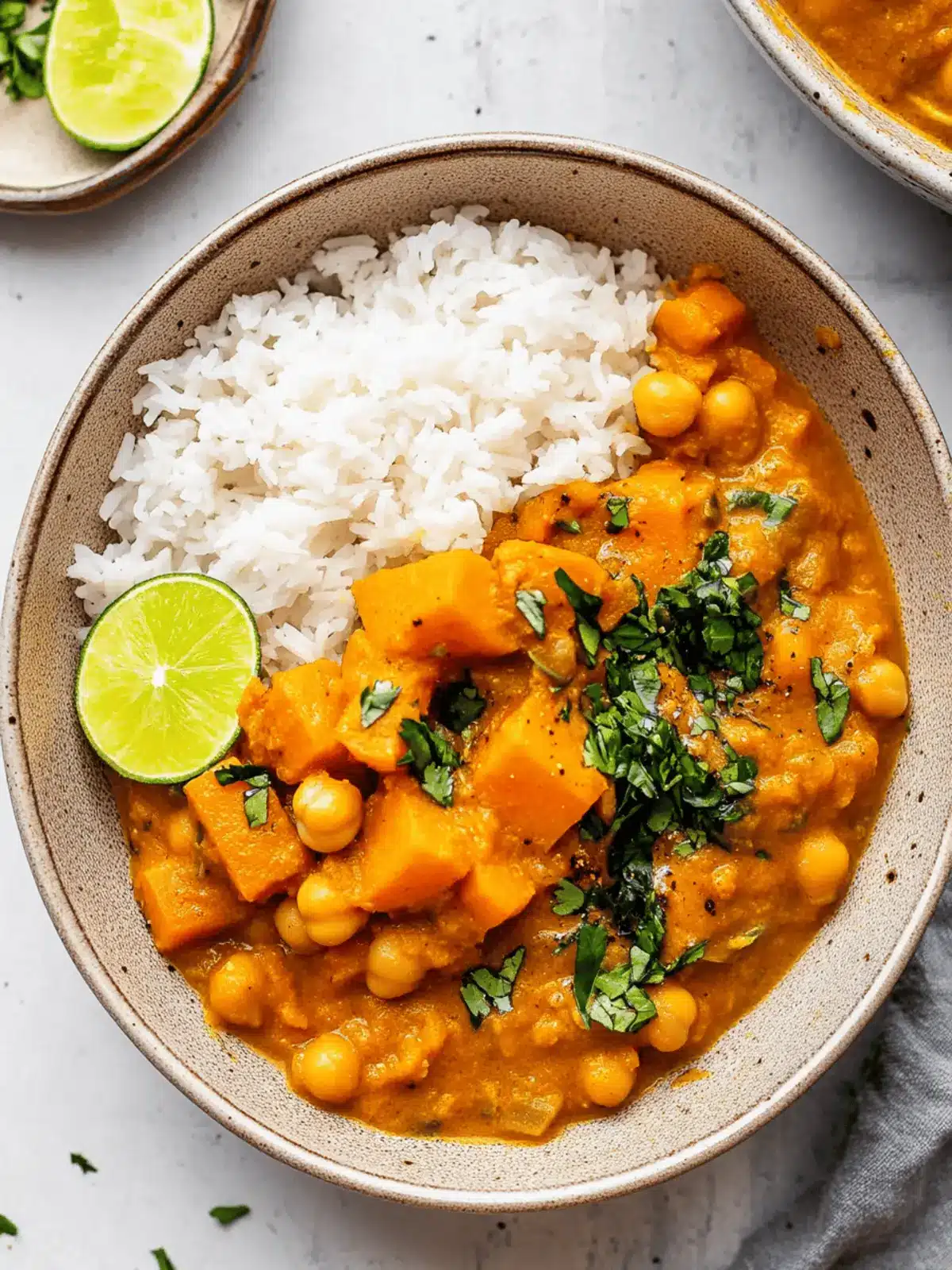 Savory Sweet Potato and Chickpea Curry That's Irresistibly Good 2 Sweet Potato and Chickpea Curry