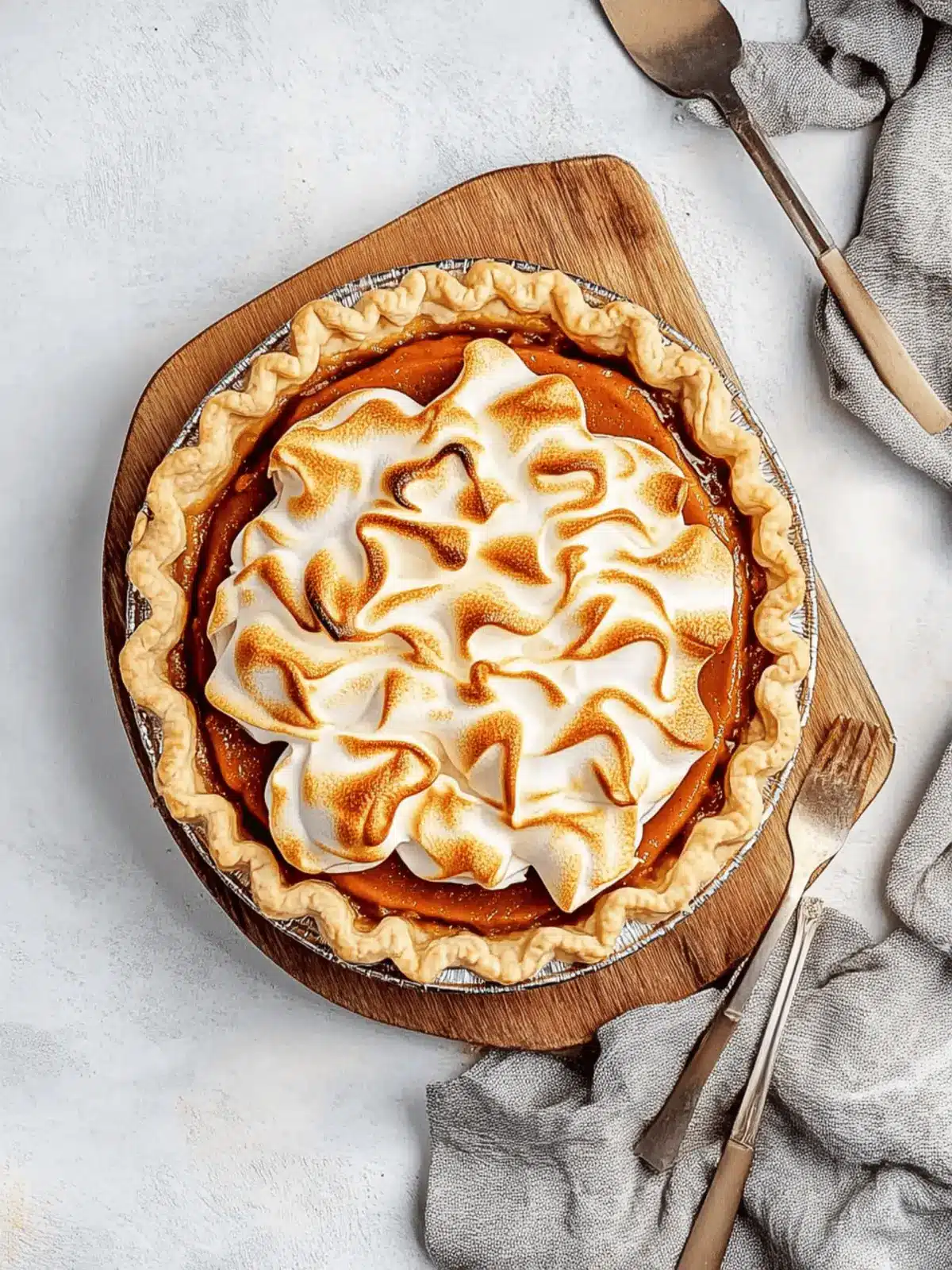 Irresistible Sweet Potato Pie with Marshmallow Topping Recipe 3 Sweet Potato Pie with Marshmallow Topping