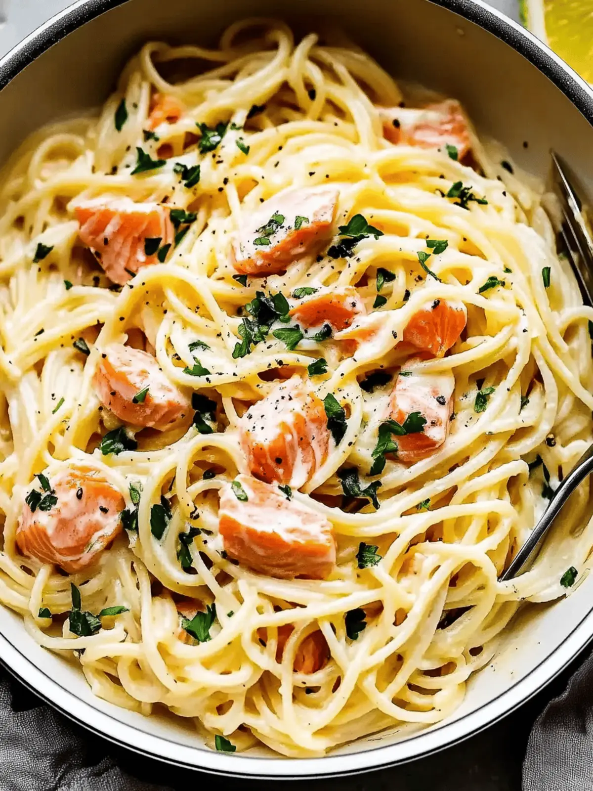 Healthier Smoked Salmon Linguine in Just 30 Minutes 4 Healthier Smoked Salmon Linguine