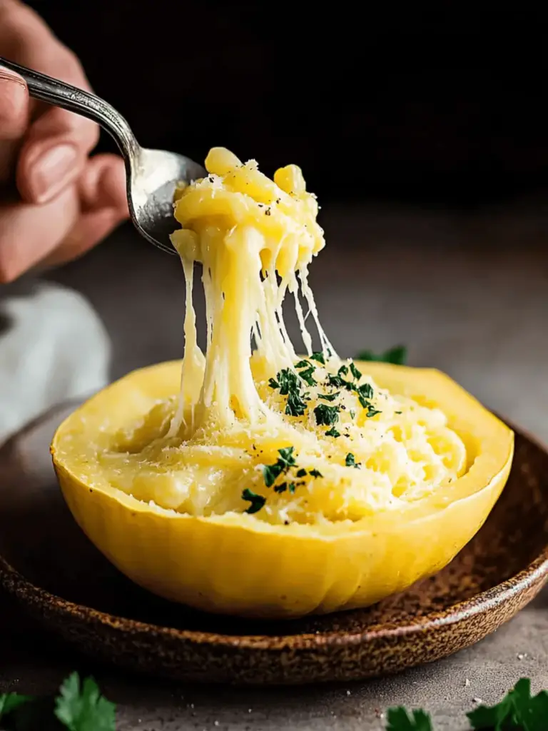 Spaghetti Squash Mac and Cheese