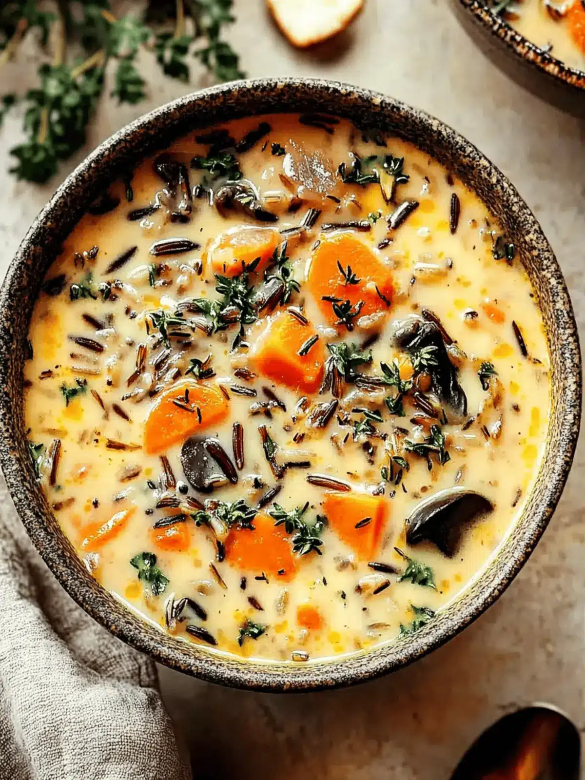 Autumn Wild Rice Soup