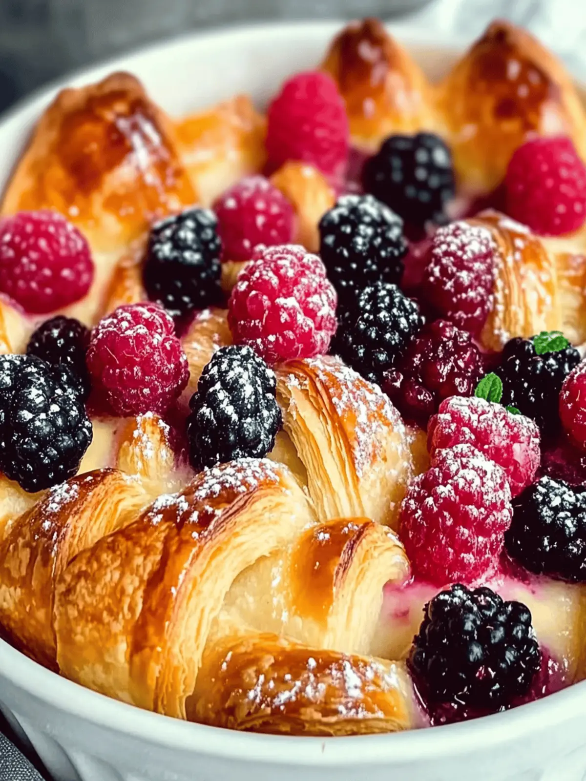Berry Croissant Bake Recipe – Your New Easy Brunch Favorite 2 Berry Croissant Bake Recipe