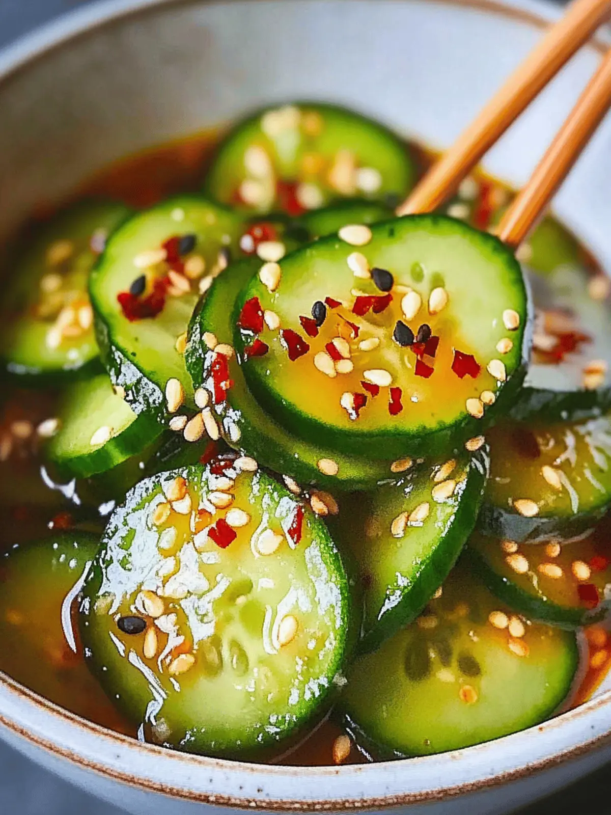 Fresh & Crunchy Easy Asian Cucumber Salad in Just 25 Minutes 2 Easy Asian Cucumber Salad
