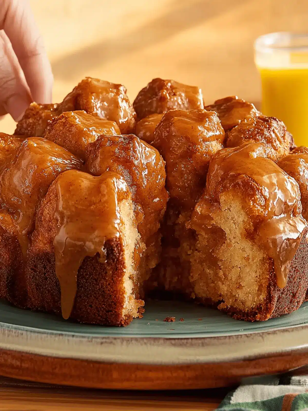 Pumpkin Spice Monkey Bread